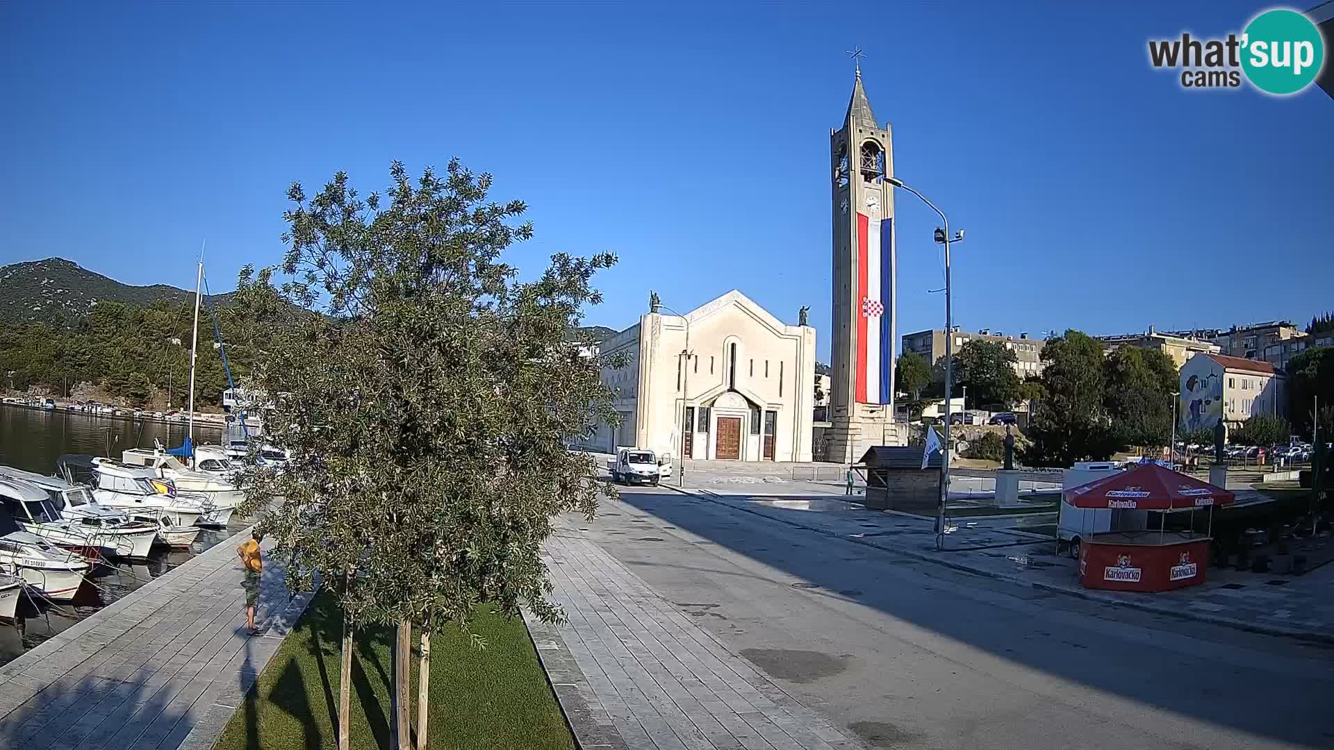 Webcam Ploče | Fesselnde Ausblicke auf Riva und die Kathedrale