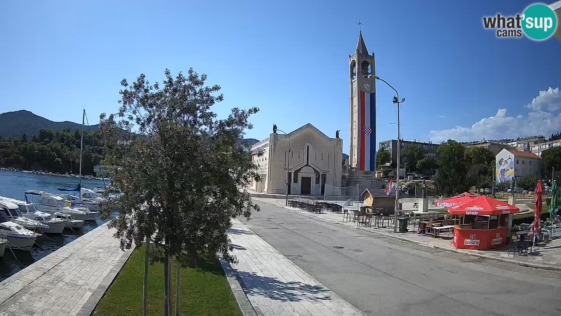 Webcam Ploče | Fesselnde Ausblicke auf Riva und die Kathedrale