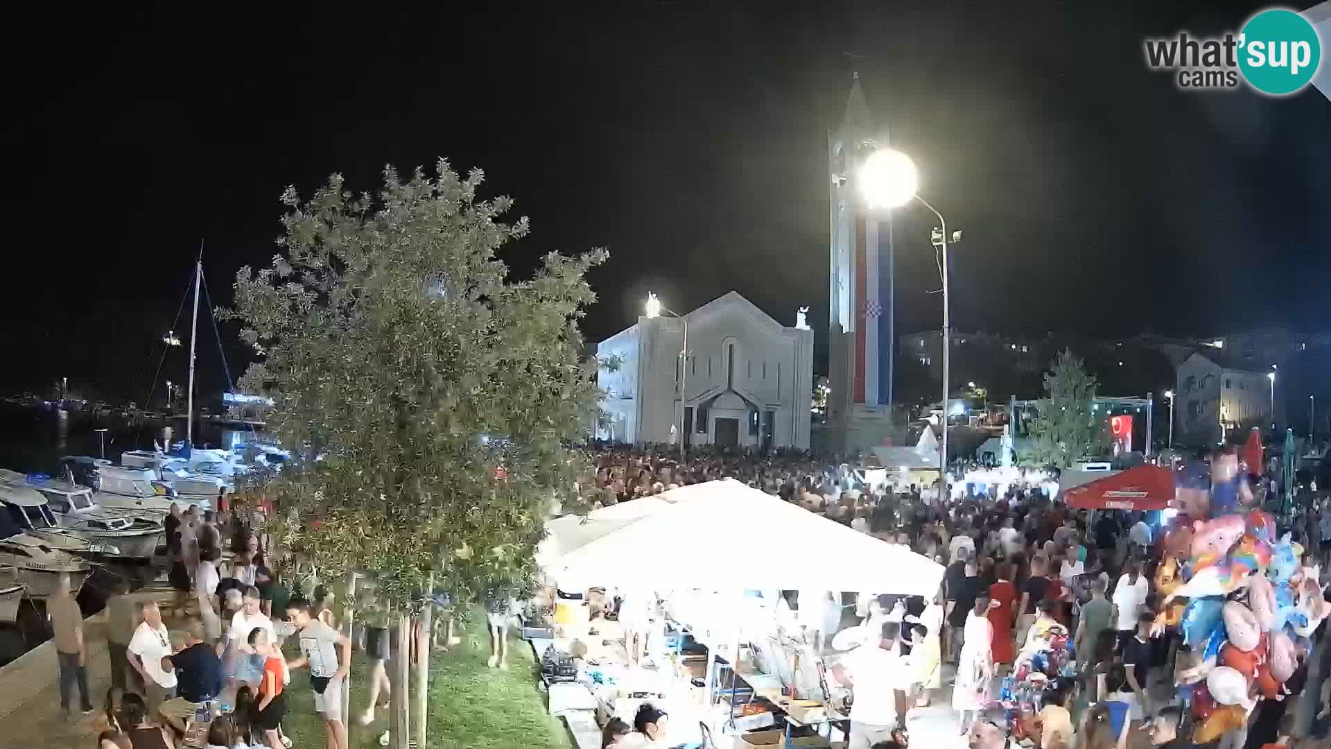 Livecam Ploce | Vues captivantes sur Riva et la cathédrale