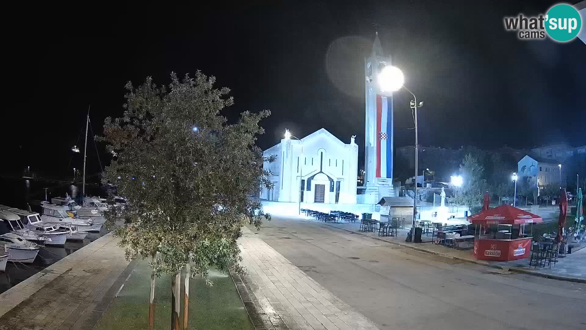Livecam Ploce | Vues captivantes sur Riva et la cathédrale