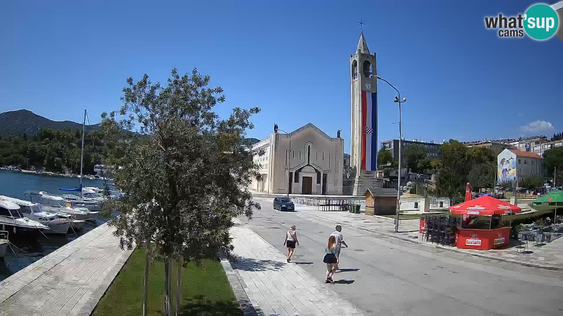 Webcam Ploče | Fesselnde Ausblicke auf Riva und die Kathedrale