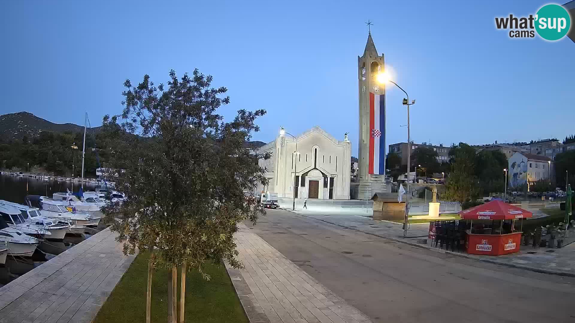 Ploče live Webcam | Accattivanti vedute della Riva e della Cattedrale
