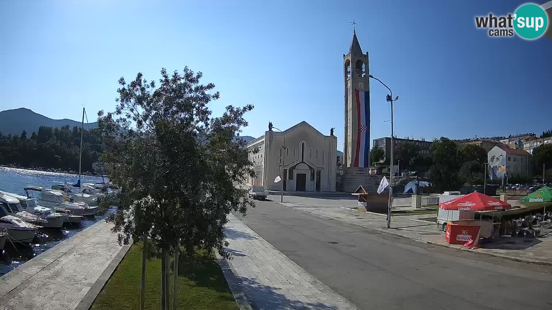 Web kamera Ploče | Očaravajući pogled na Rivu i Katedralu
