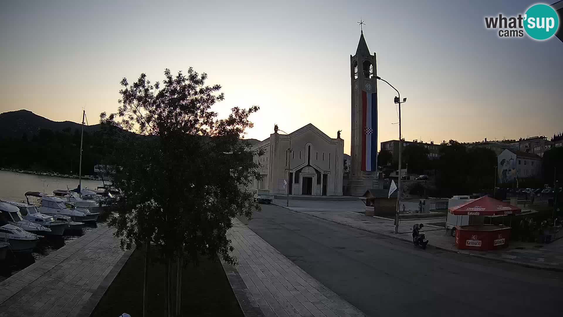 Livecam Ploce | Vues captivantes sur Riva et la cathédrale