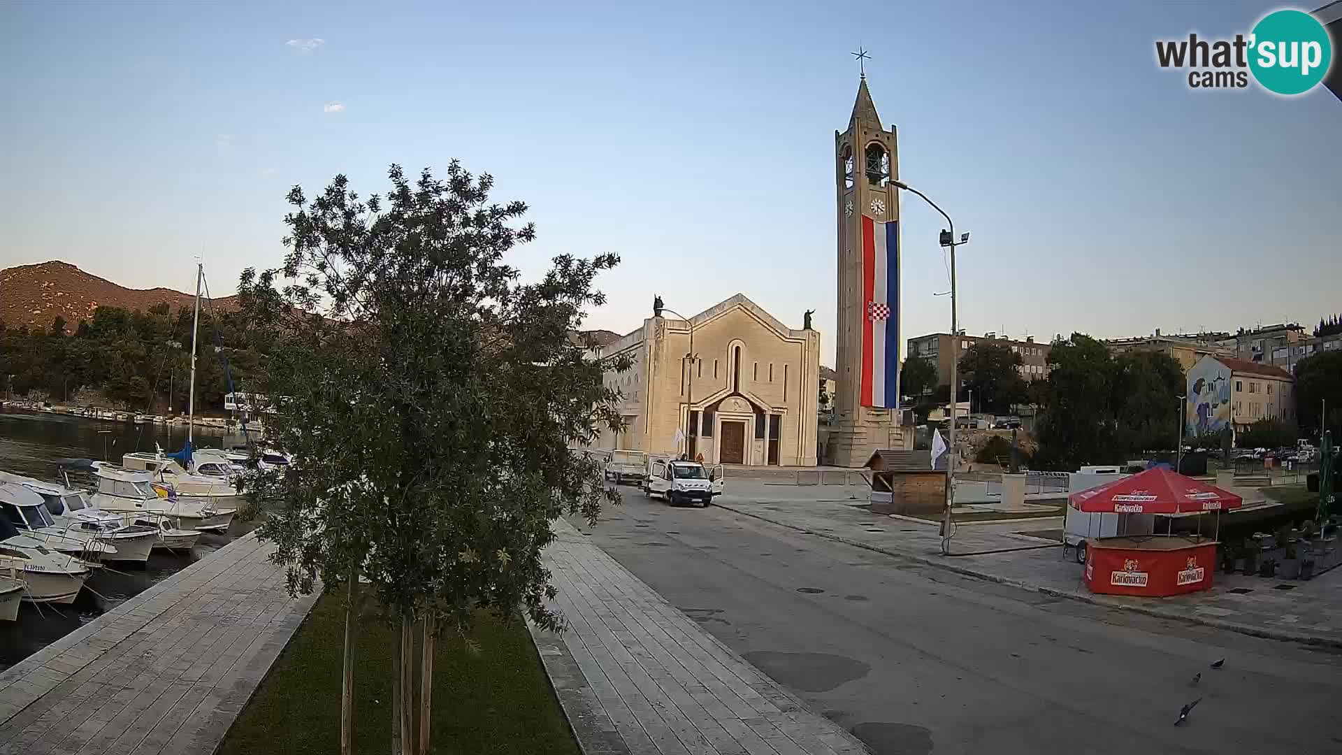 Webcam Ploče | Fesselnde Ausblicke auf Riva und die Kathedrale