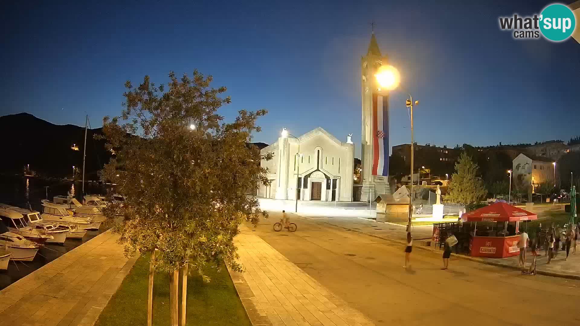 Webcam Ploče | Fesselnde Ausblicke auf Riva und die Kathedrale