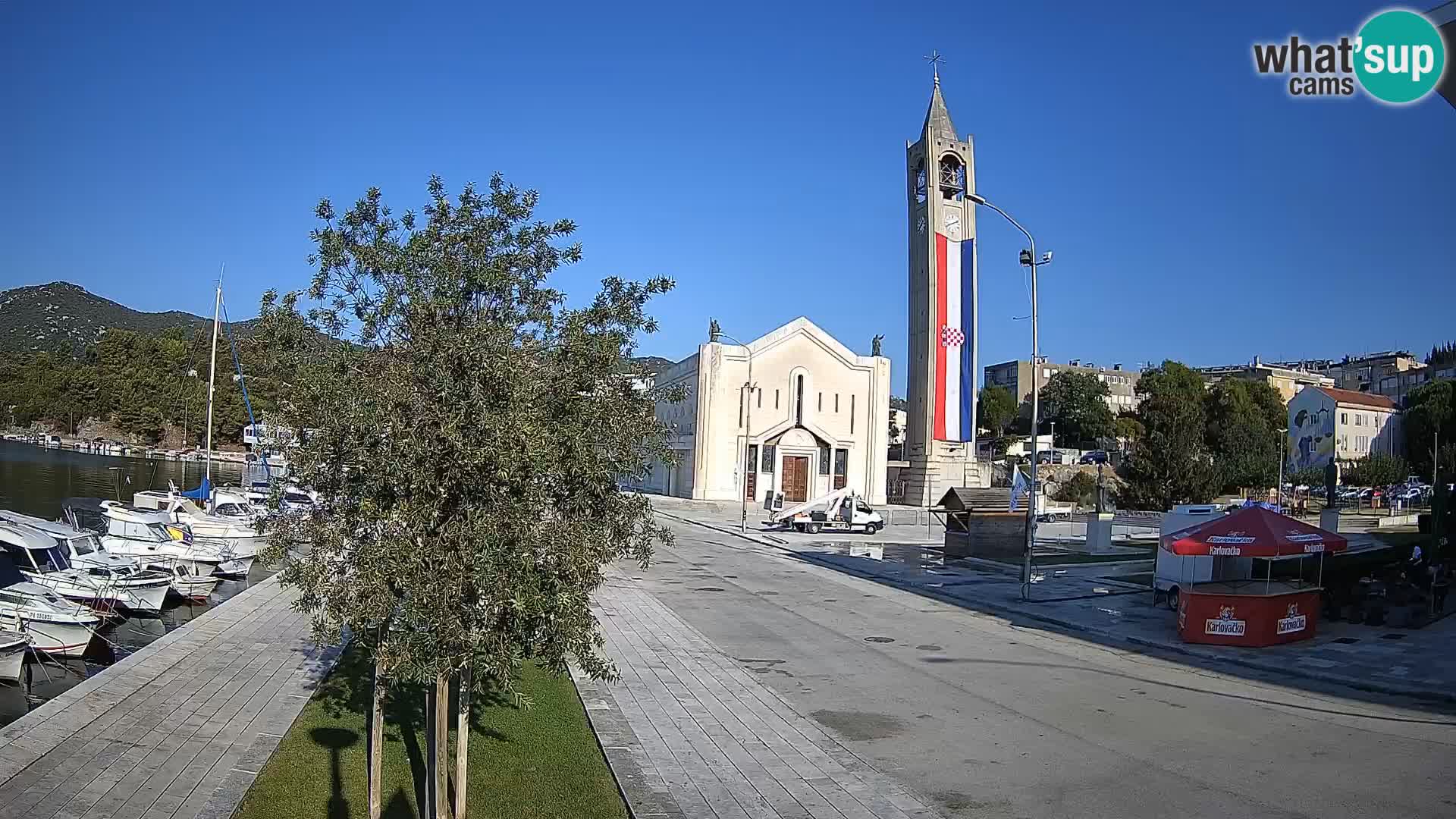 Ploče live Webcam | Accattivanti vedute della Riva e della Cattedrale