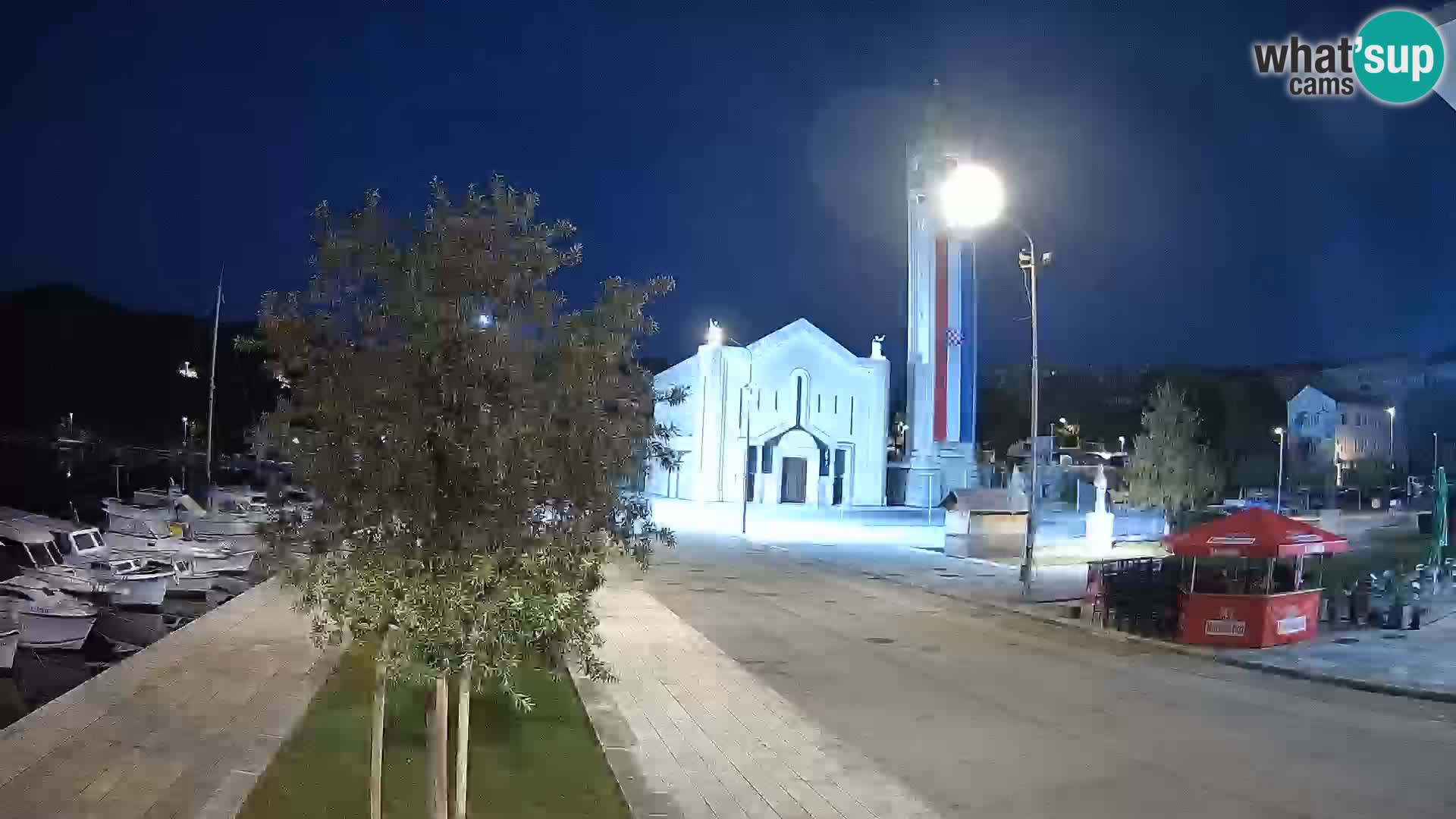 Livecam Ploce | Vues captivantes sur Riva et la cathédrale
