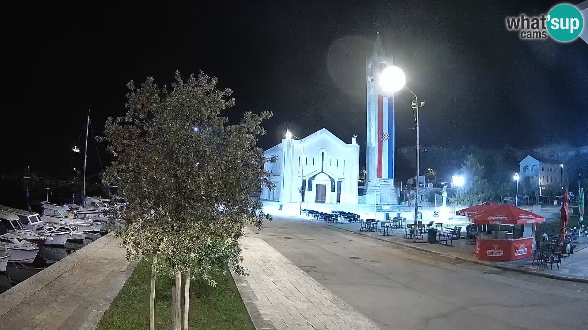 Webcam Ploče | Fesselnde Ausblicke auf Riva und die Kathedrale