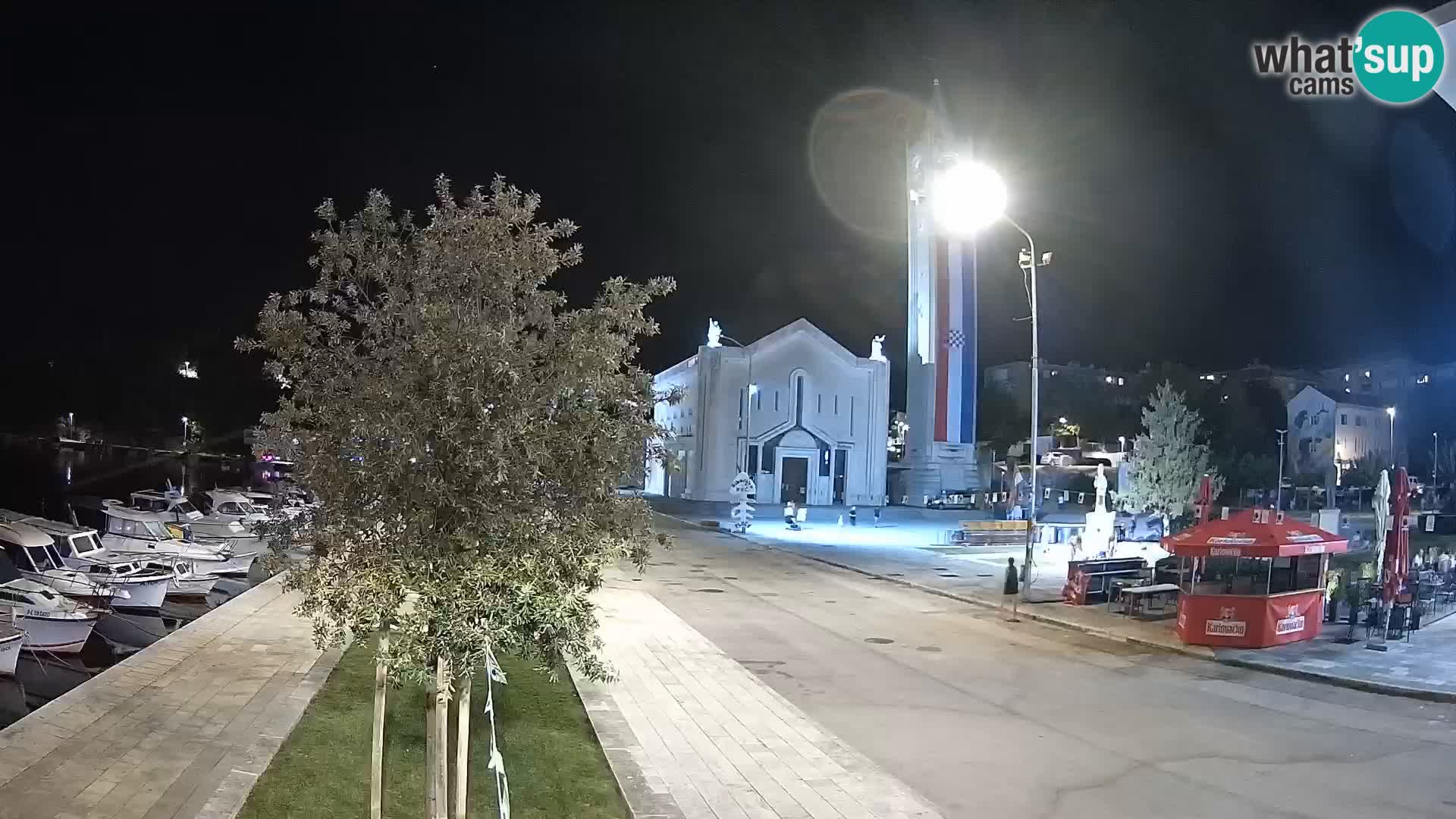 Livecam Ploce | Vues captivantes sur Riva et la cathédrale