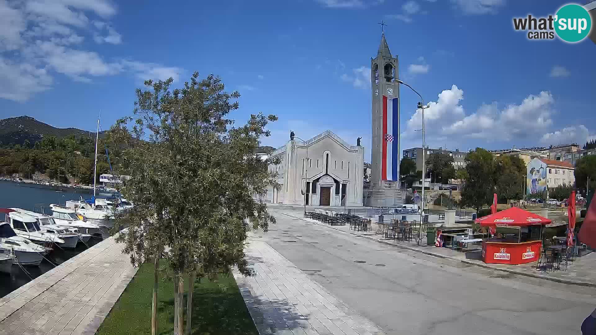 Ploče live Webcam | Accattivanti vedute della Riva e della Cattedrale