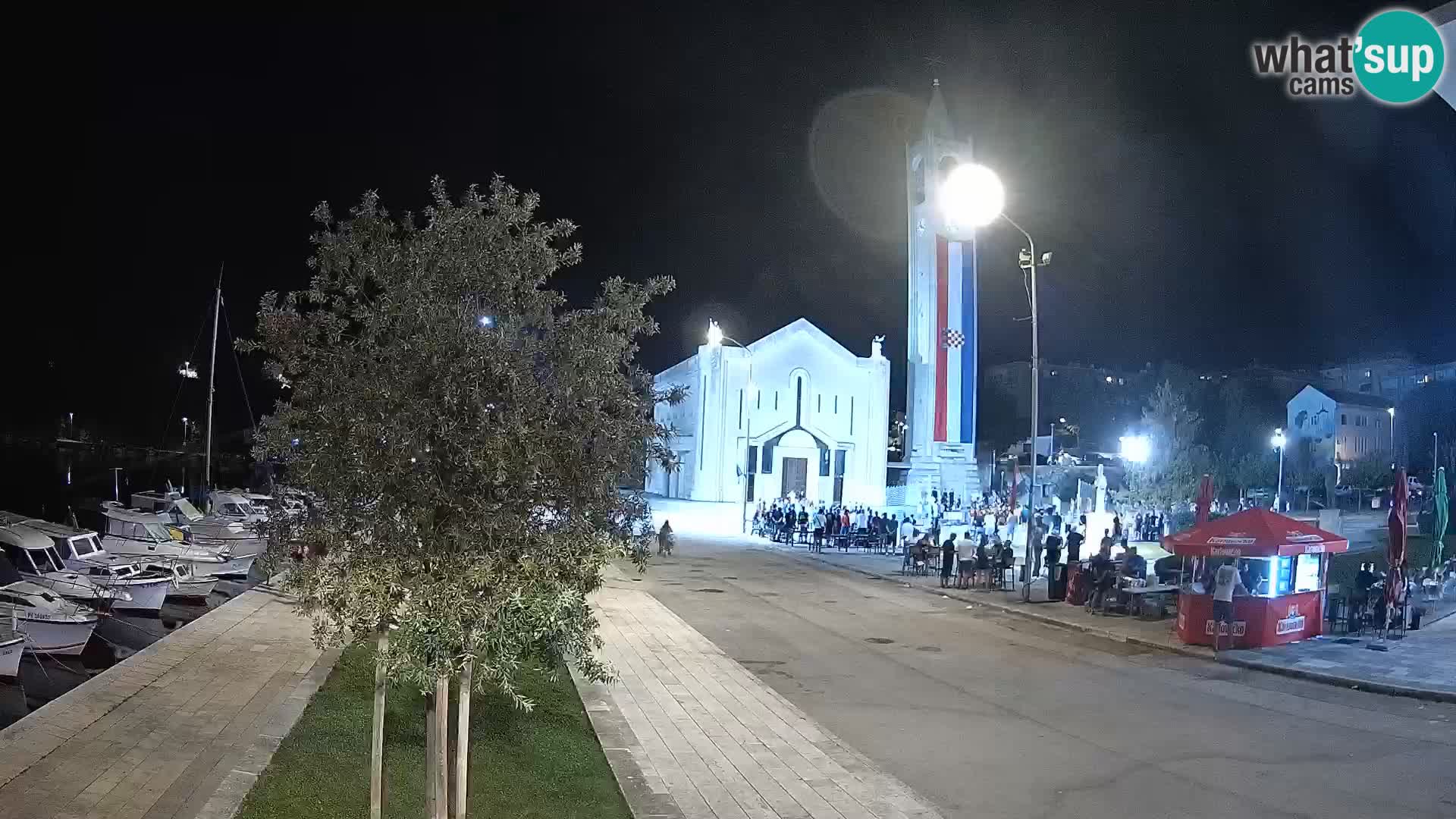 Livecam Ploce | Vues captivantes sur Riva et la cathédrale