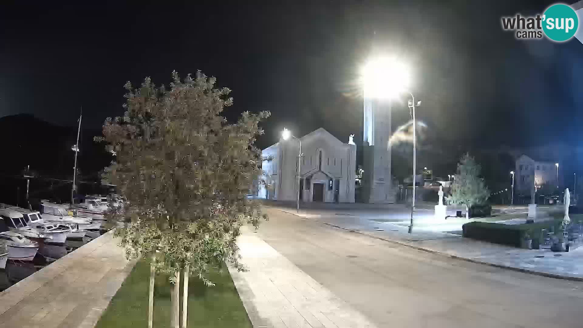 Livecam Ploce | Vues captivantes sur Riva et la cathédrale