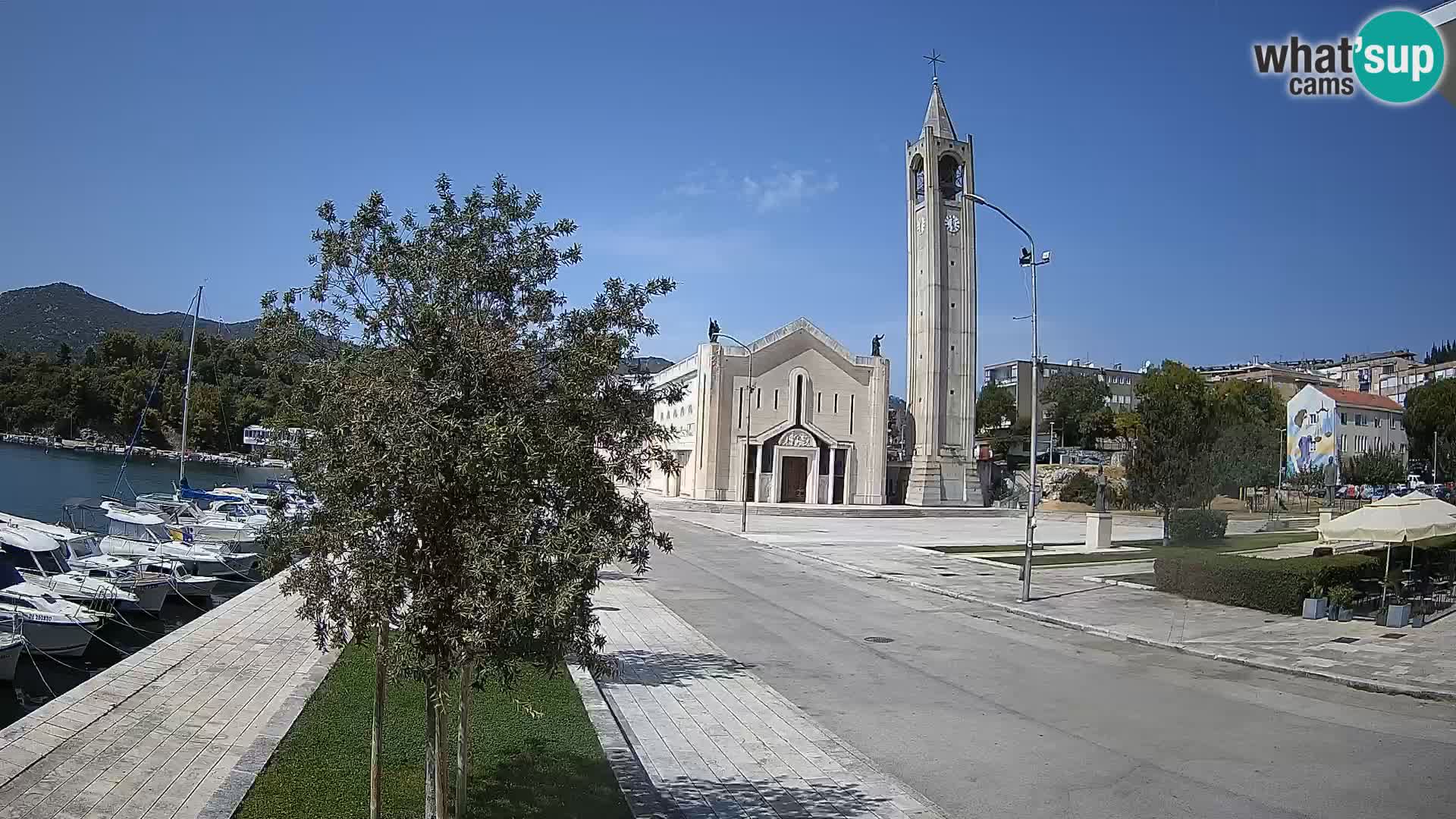 Spletna kamera Ploče | Osupljiv pogled na Rivo in katedralo