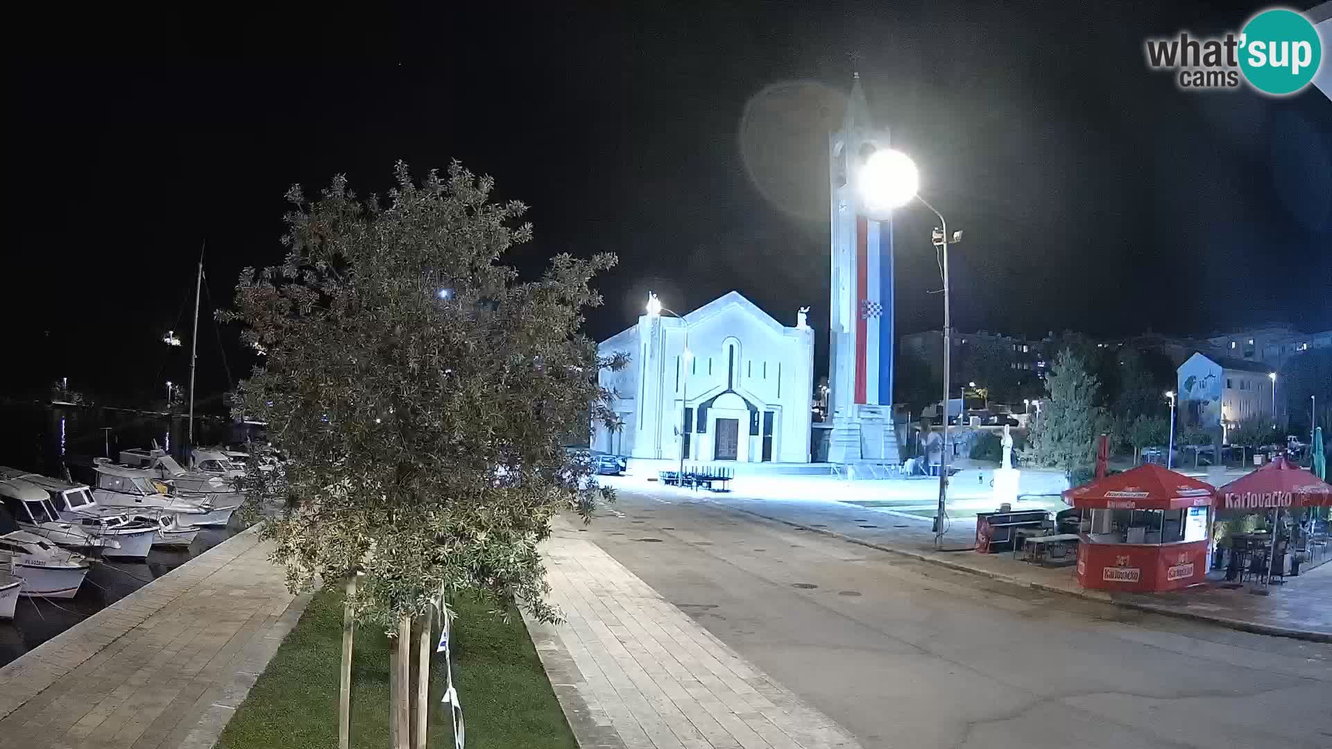 Webcam Ploče | Fesselnde Ausblicke auf Riva und die Kathedrale