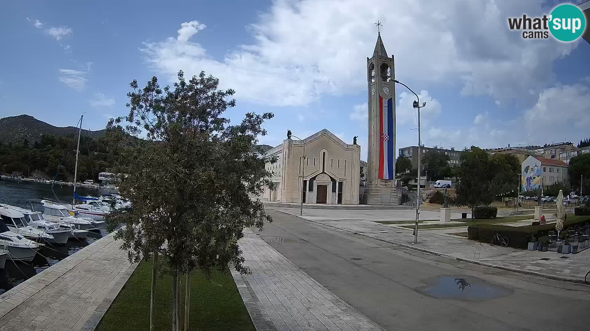 Livecam Ploce | Vues captivantes sur Riva et la cathédrale