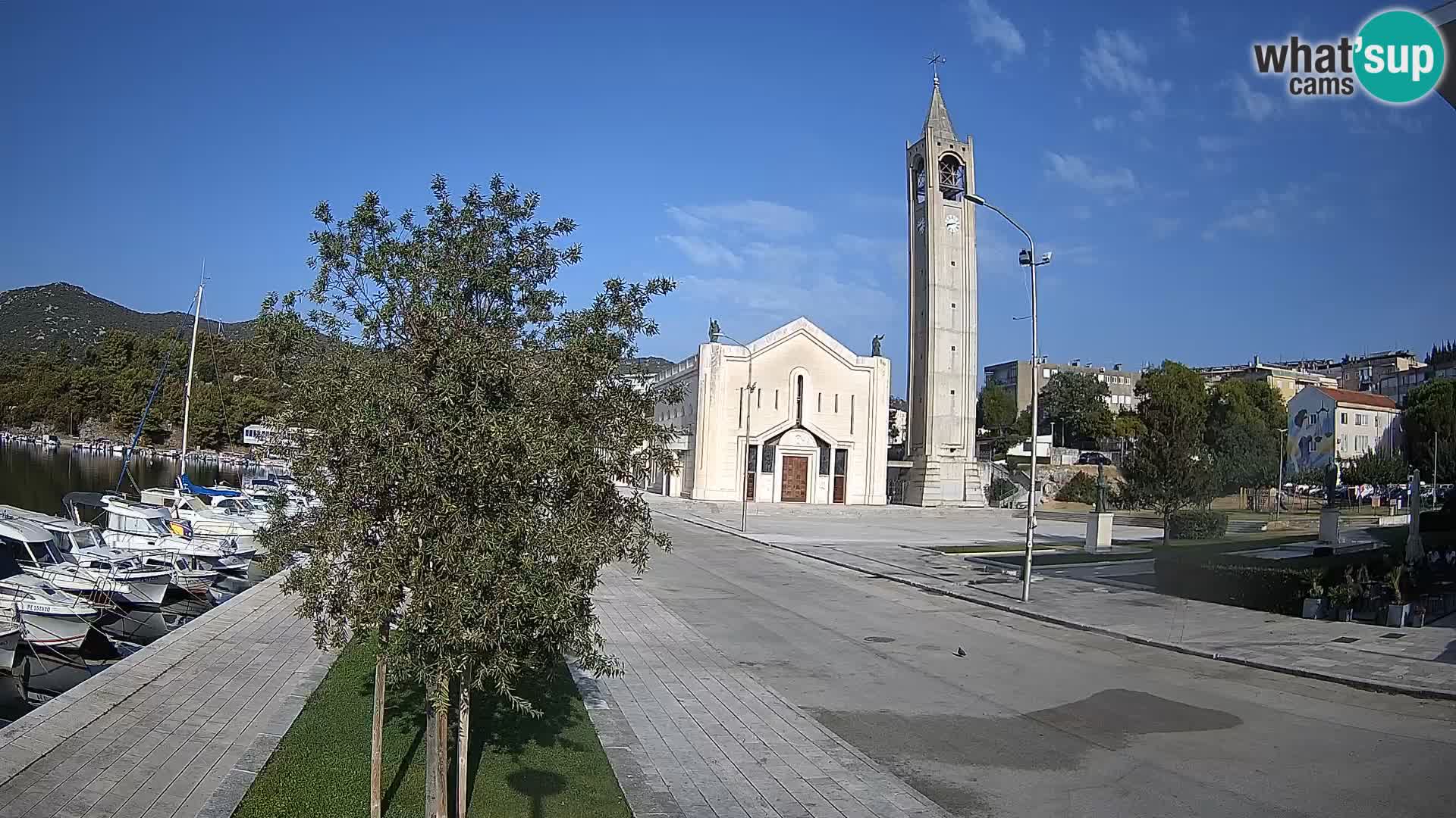 Livecam Ploce | Vues captivantes sur Riva et la cathédrale