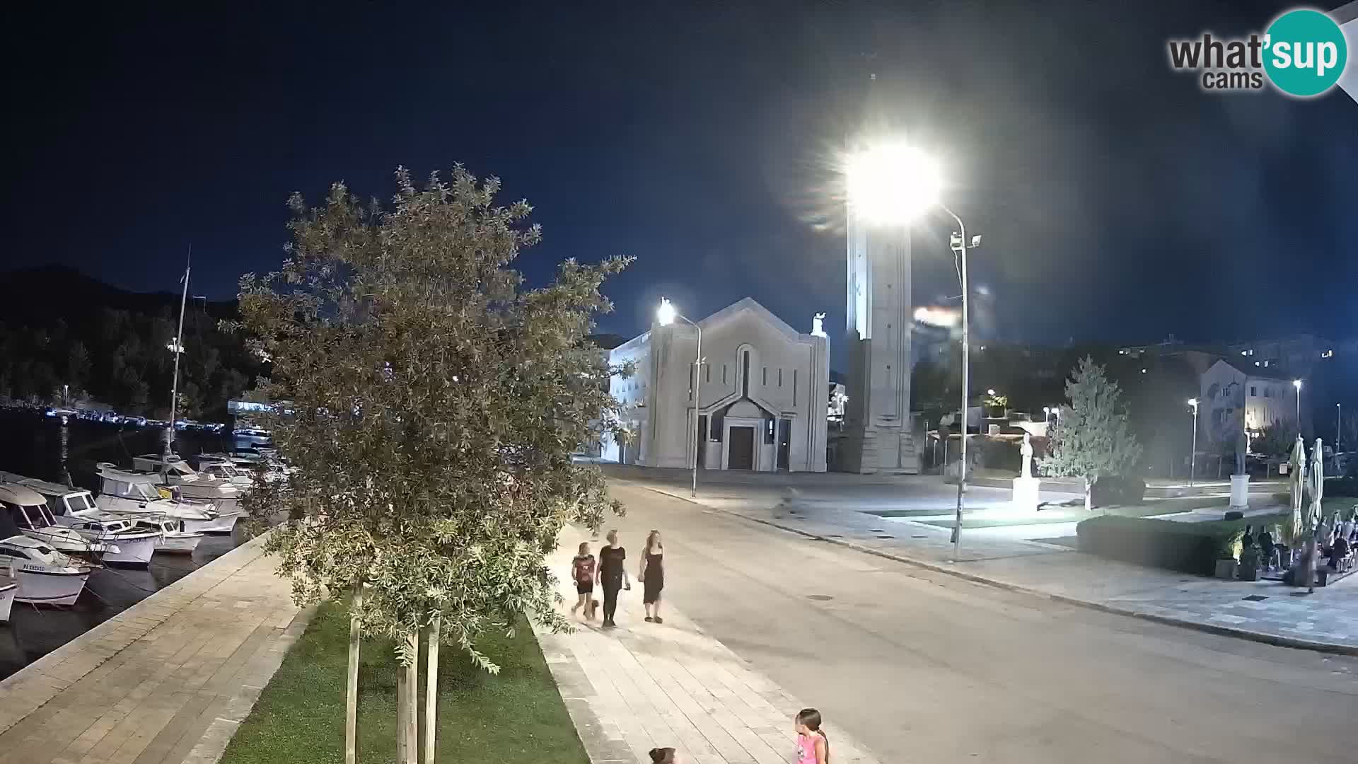 Livecam Ploce | Vues captivantes sur Riva et la cathédrale