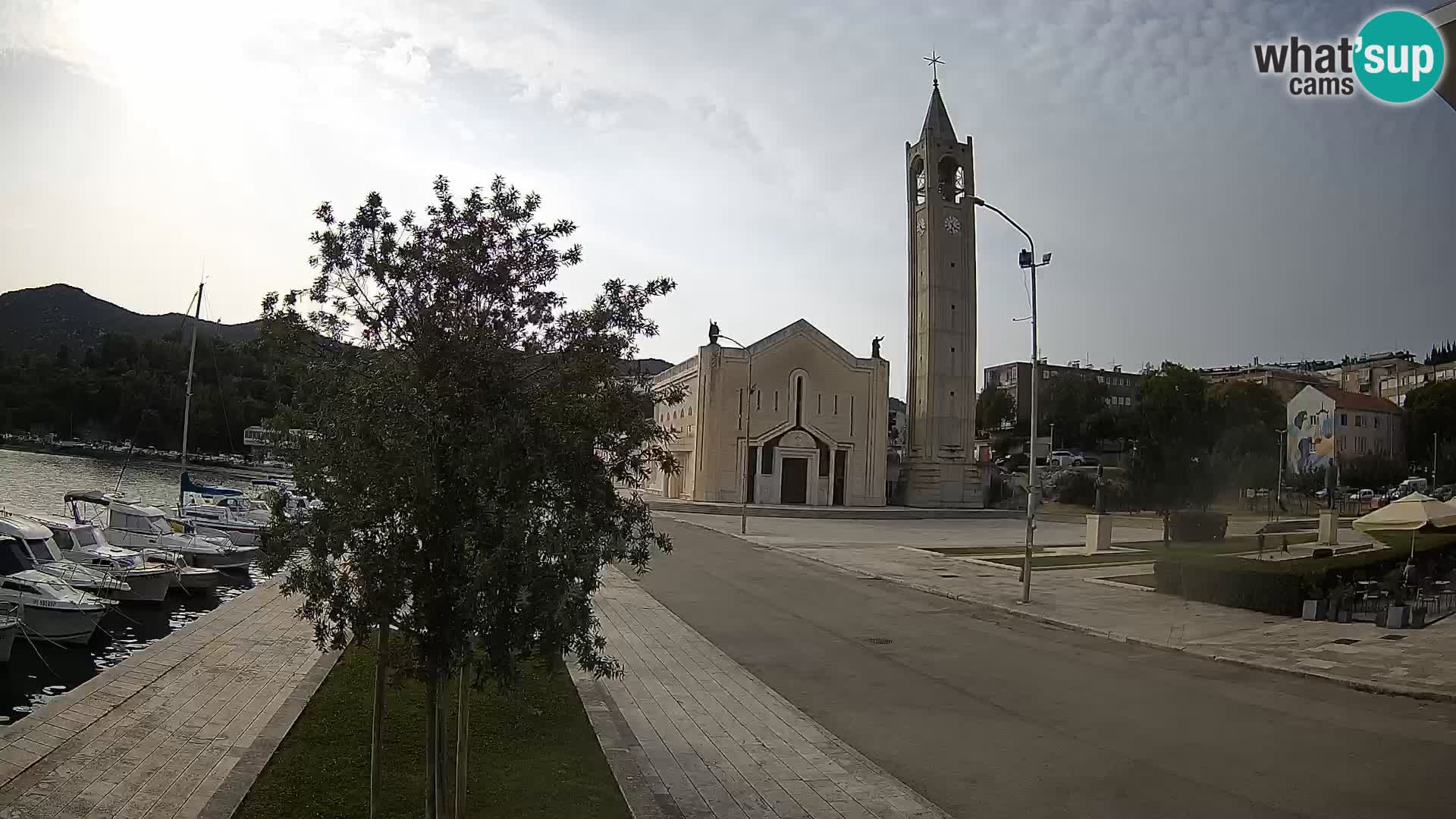 Livecam Ploce | Vues captivantes sur Riva et la cathédrale