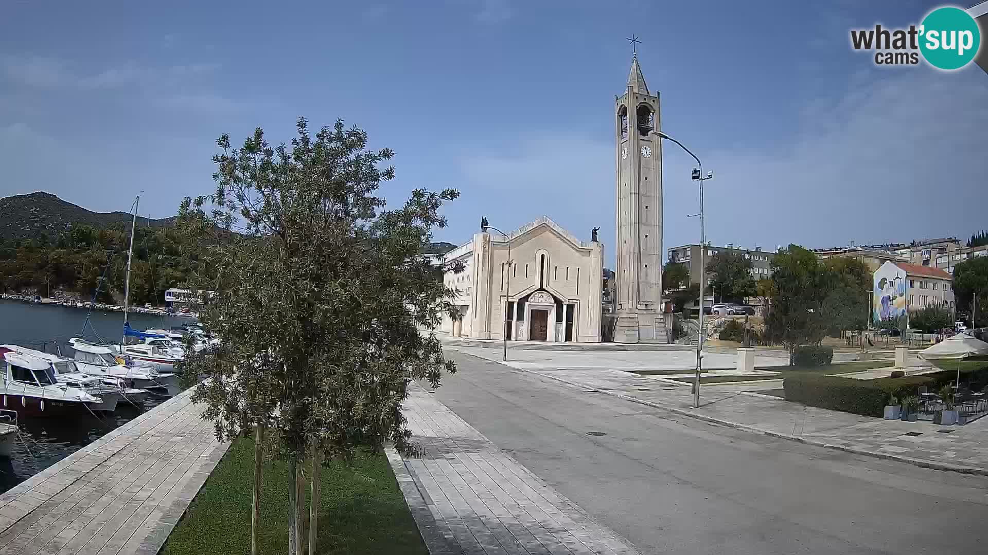 Livecam Ploce | Vues captivantes sur Riva et la cathédrale