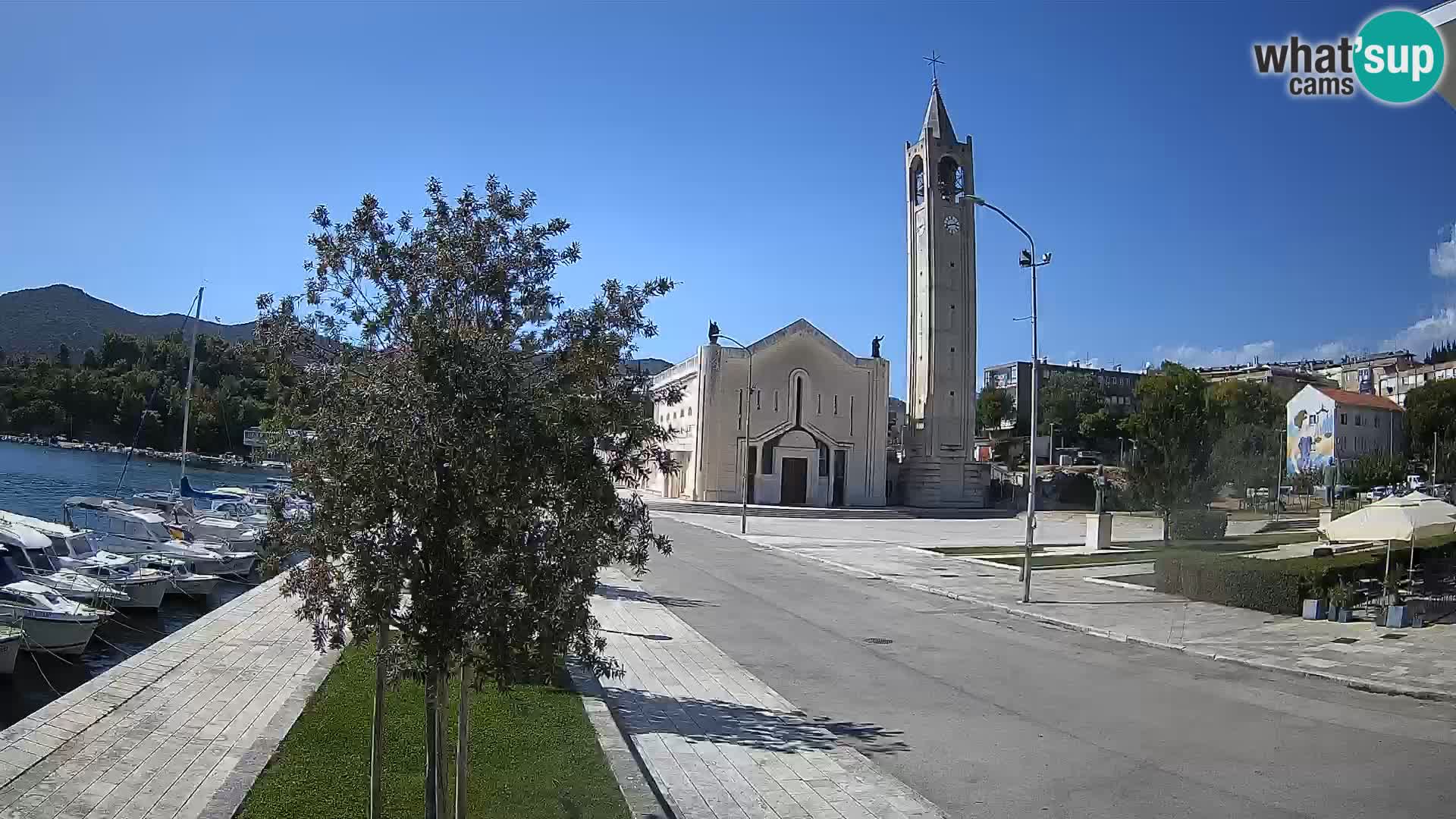 Spletna kamera Ploče | Osupljiv pogled na Rivo in katedralo