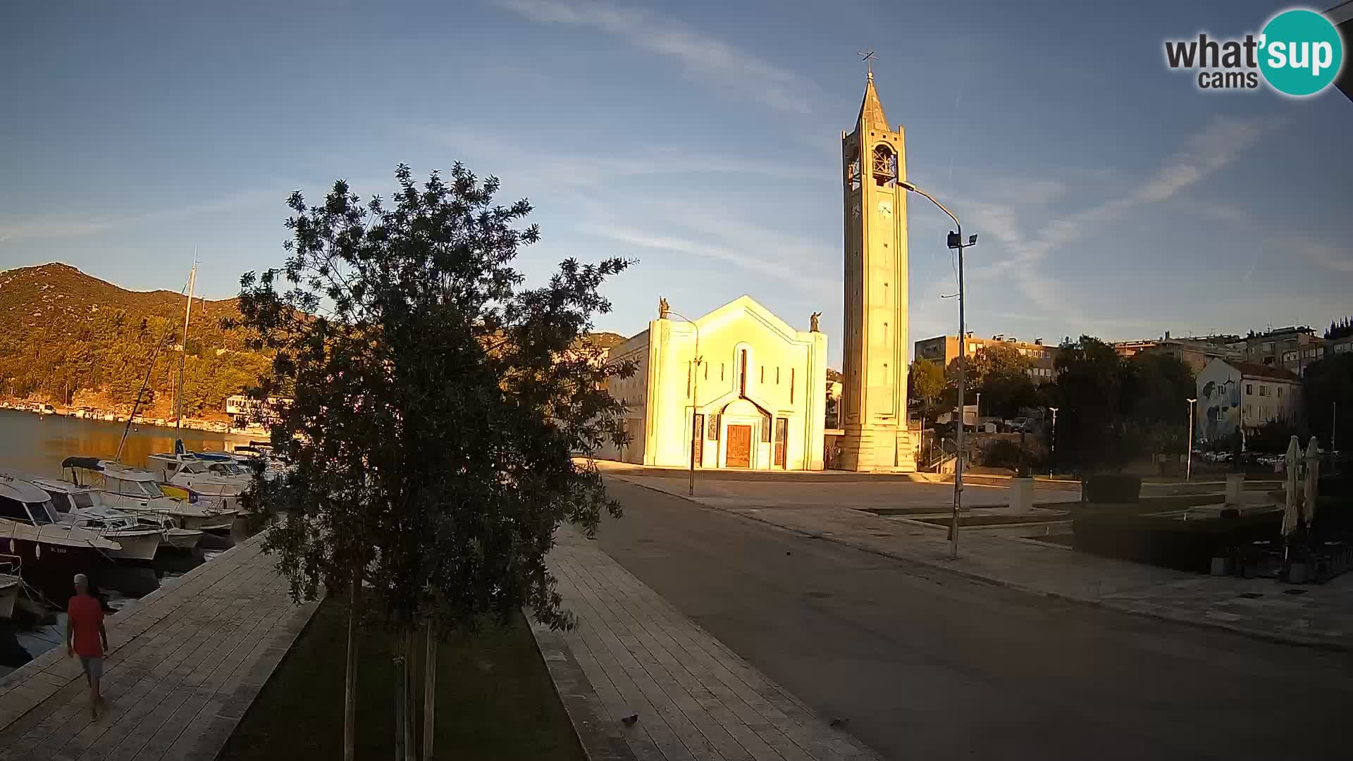 Spletna kamera Ploče | Osupljiv pogled na Rivo in katedralo