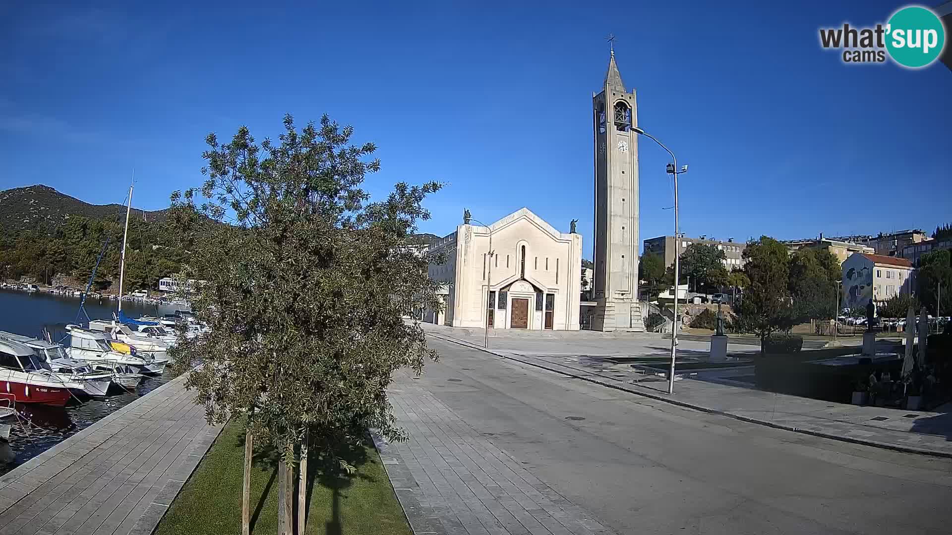 Spletna kamera Ploče | Osupljiv pogled na Rivo in katedralo