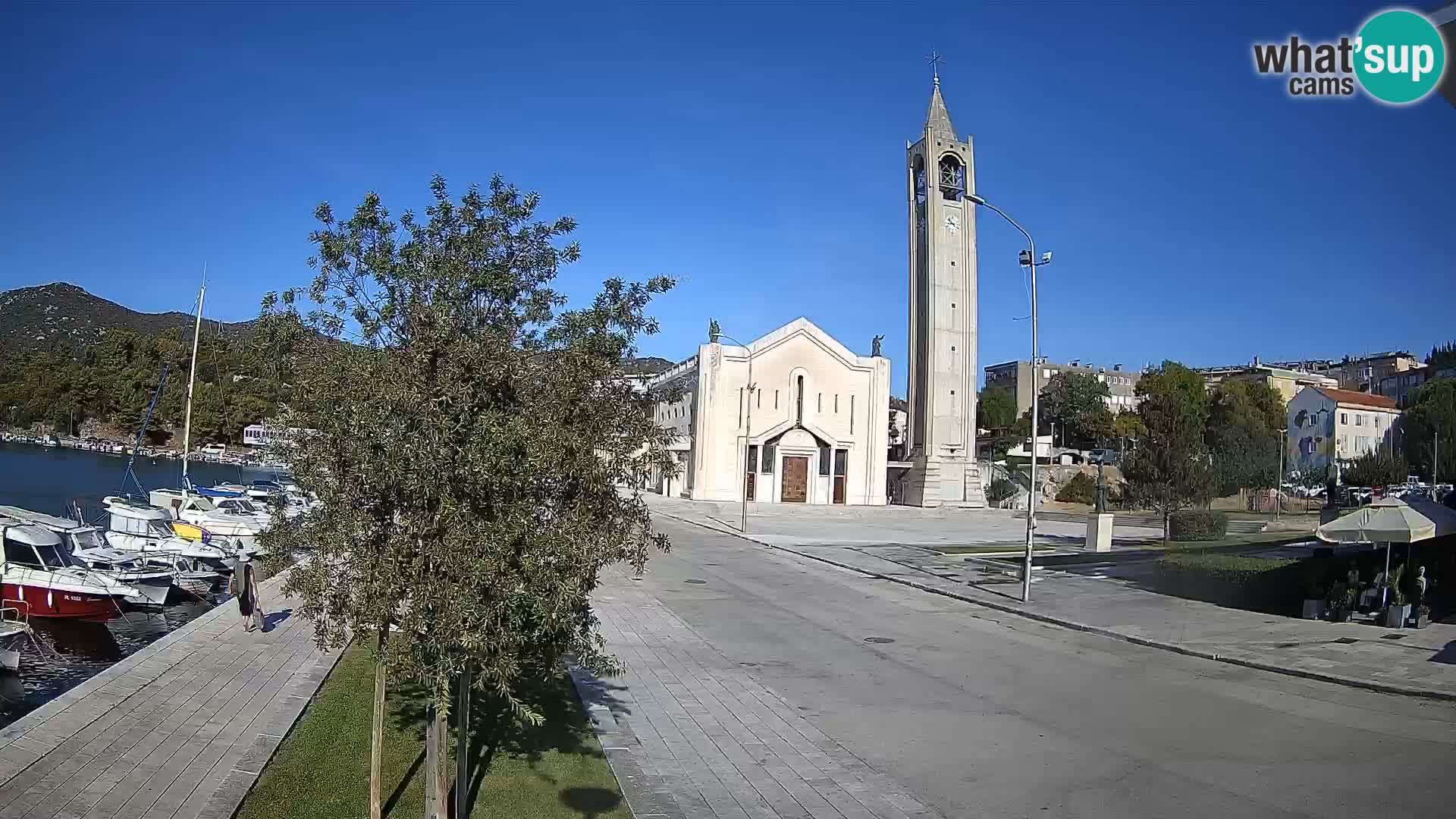 Spletna kamera Ploče | Osupljiv pogled na Rivo in katedralo