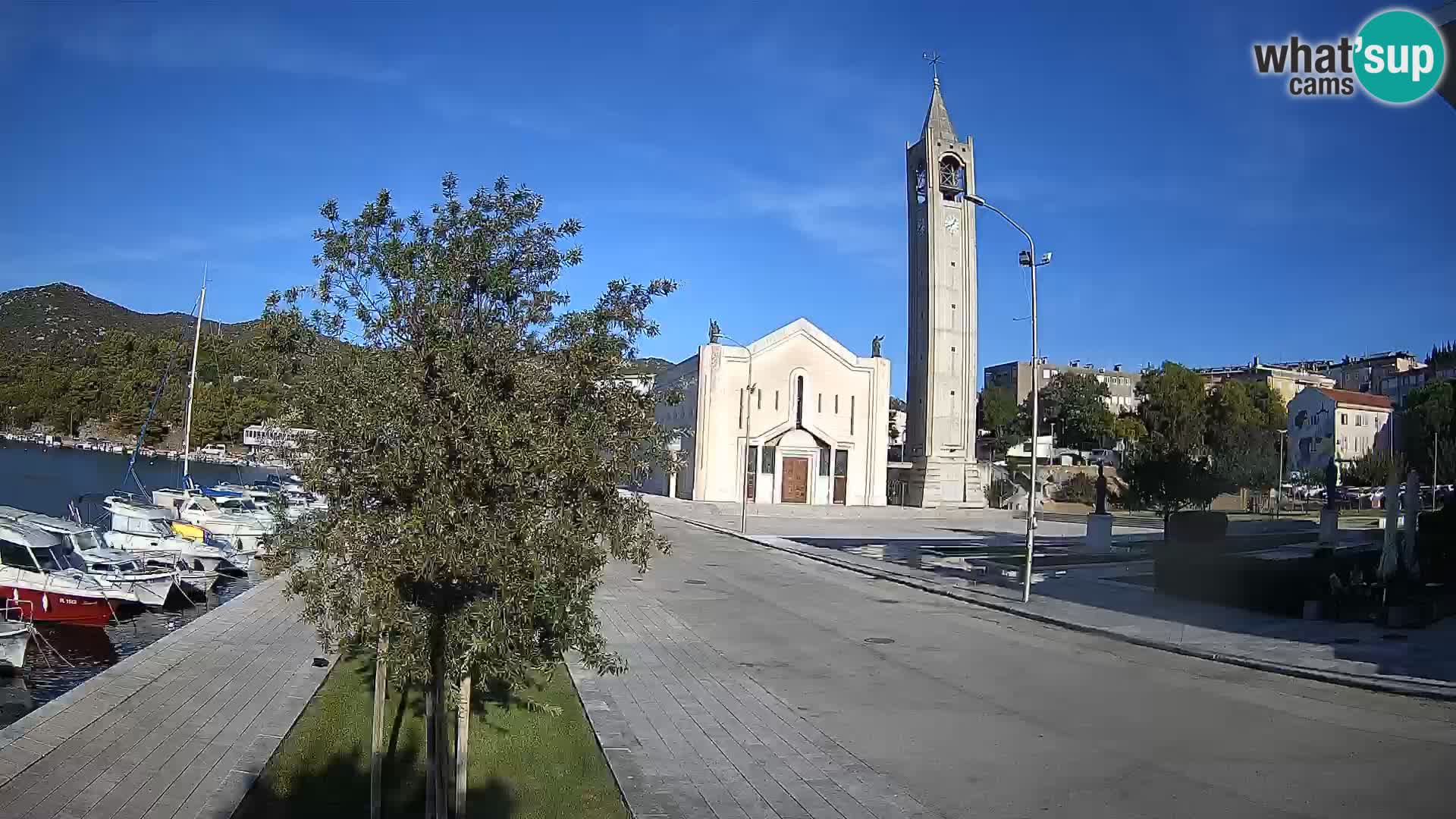 Spletna kamera Ploče | Osupljiv pogled na Rivo in katedralo