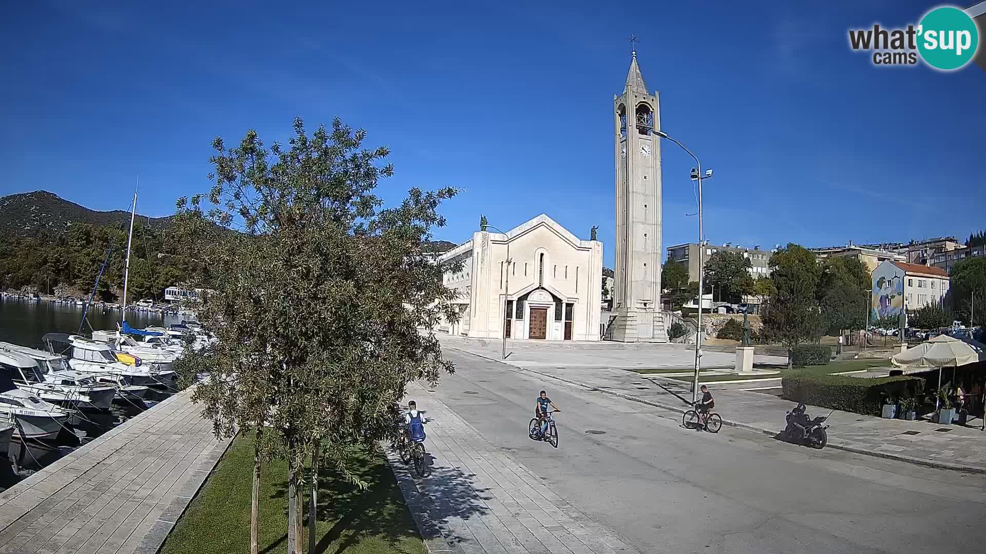 Livecam Ploce | Vues captivantes sur Riva et la cathédrale