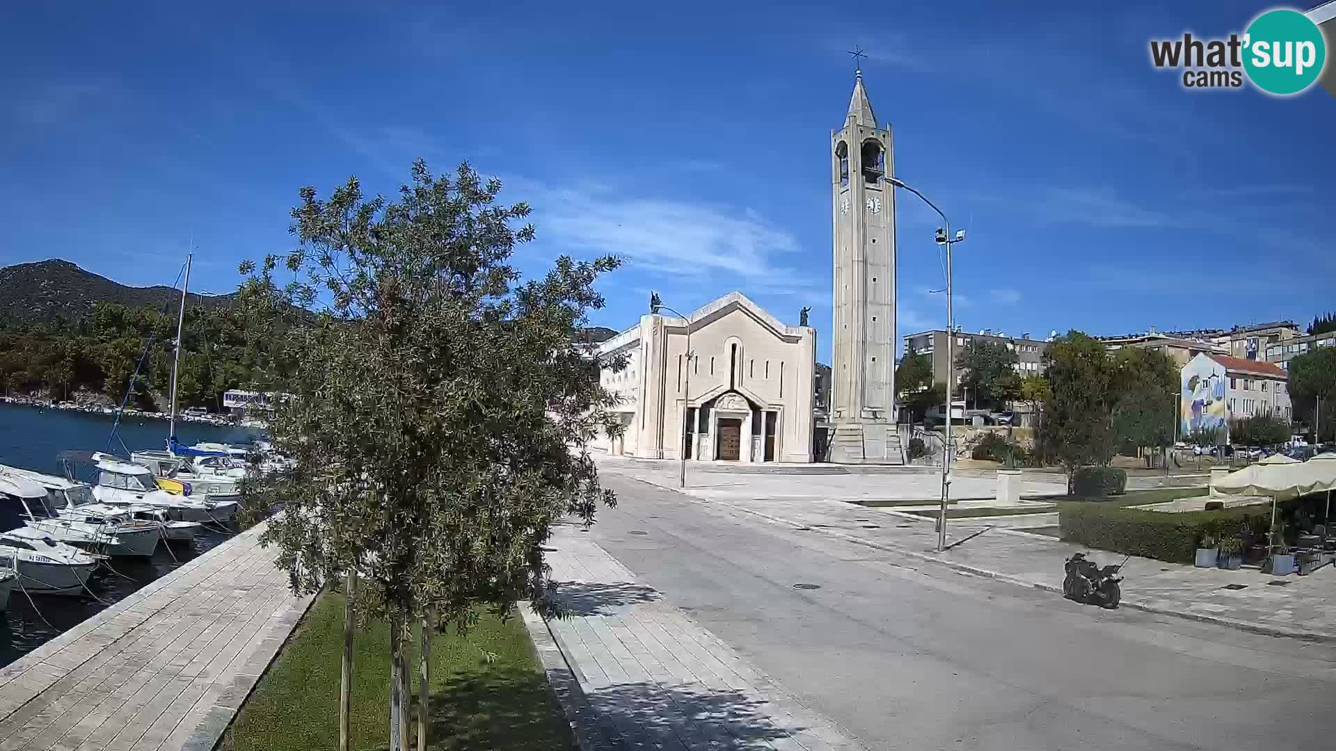 Livecam Ploce | Vues captivantes sur Riva et la cathédrale