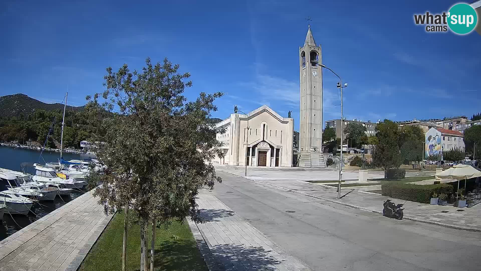 Livecam Ploce | Vues captivantes sur Riva et la cathédrale