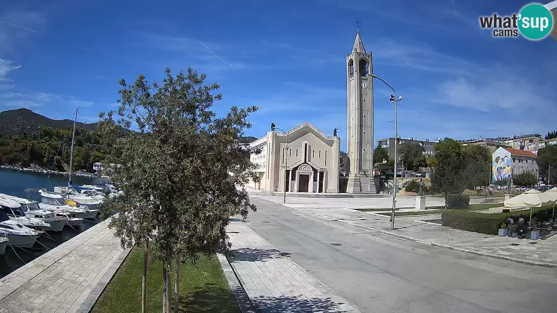 Spletna kamera Ploče | Osupljiv pogled na Rivo in katedralo
