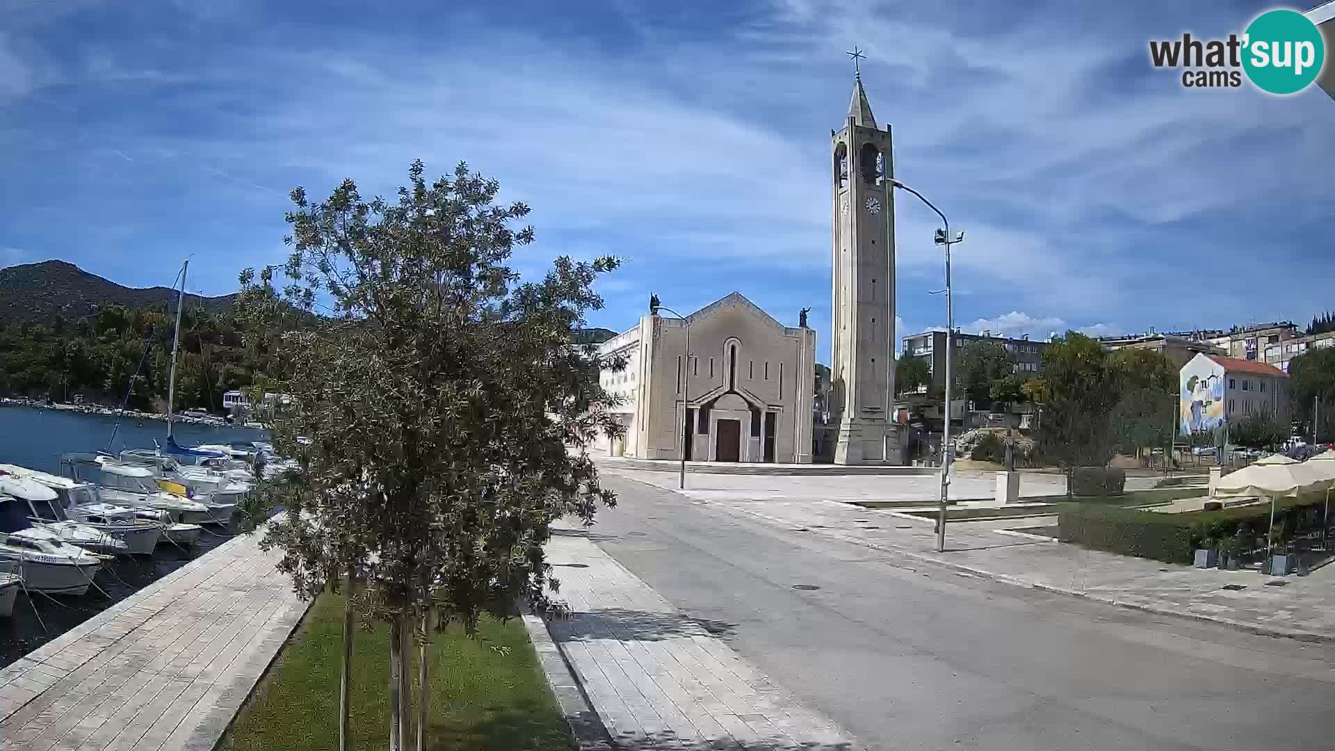Spletna kamera Ploče | Osupljiv pogled na Rivo in katedralo