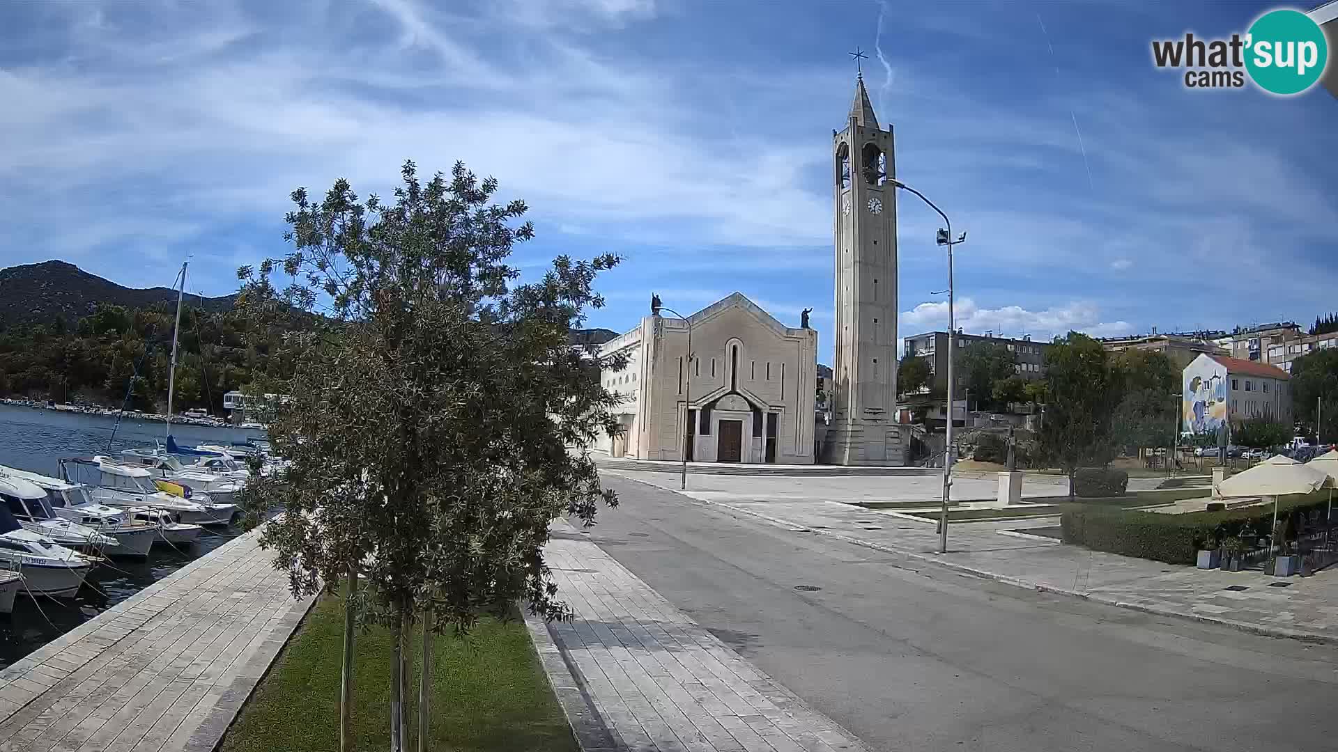 Spletna kamera Ploče | Osupljiv pogled na Rivo in katedralo