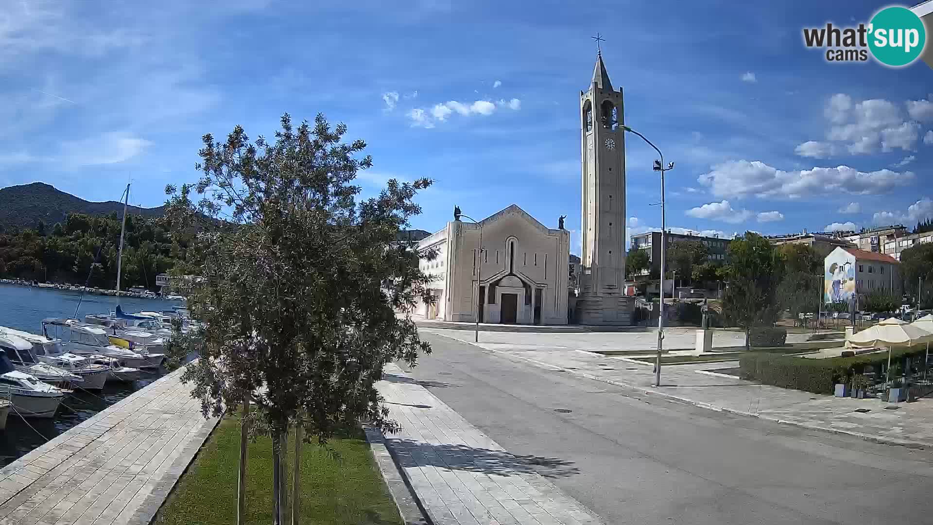 Spletna kamera Ploče | Osupljiv pogled na Rivo in katedralo