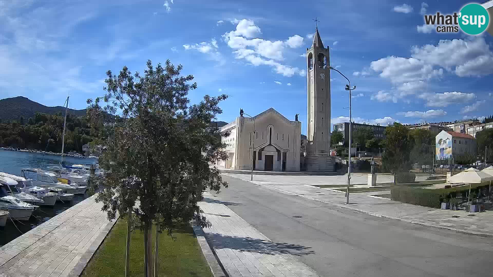 Spletna kamera Ploče | Osupljiv pogled na Rivo in katedralo