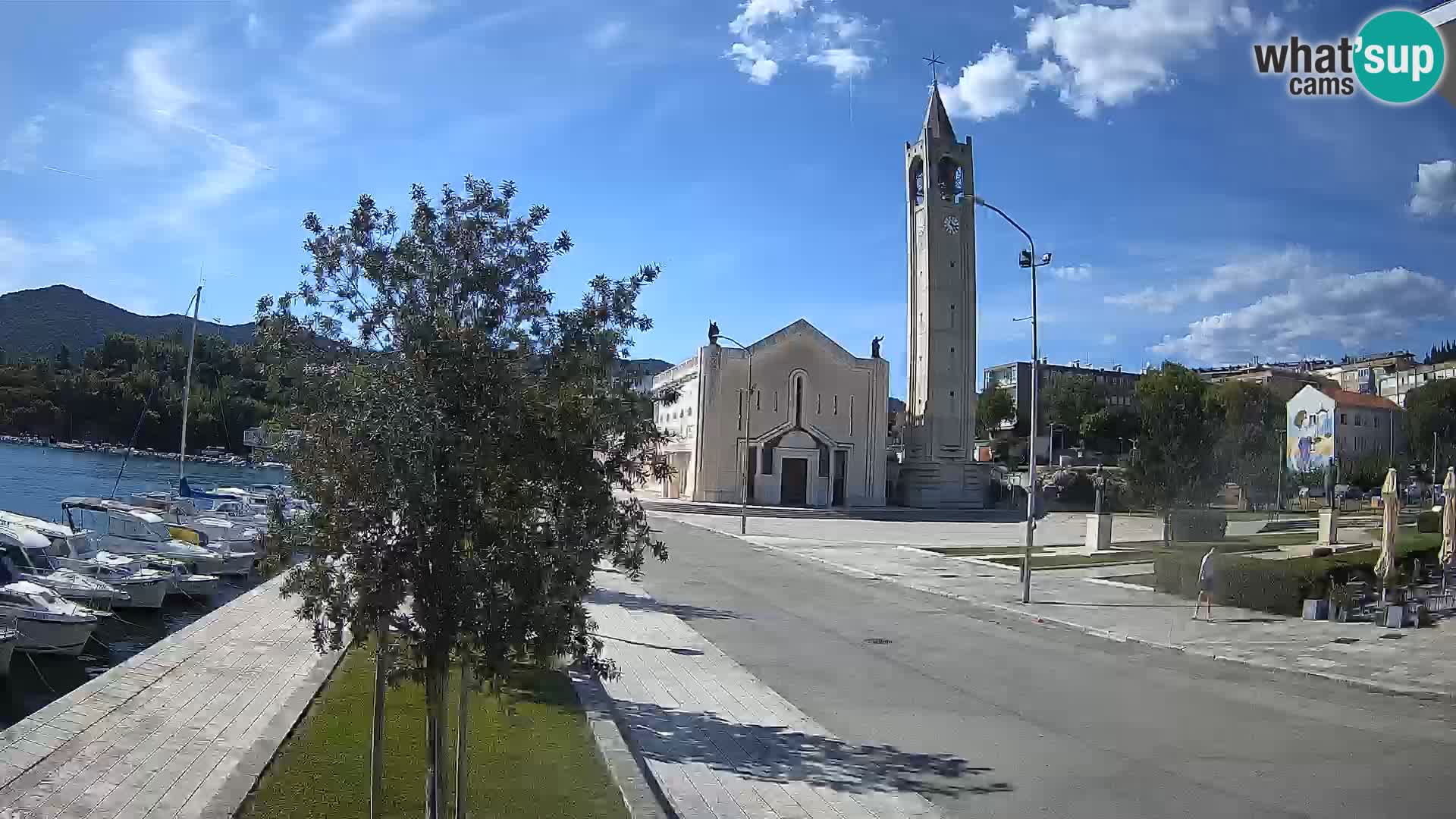 Livecam Ploce | Vues captivantes sur Riva et la cathédrale