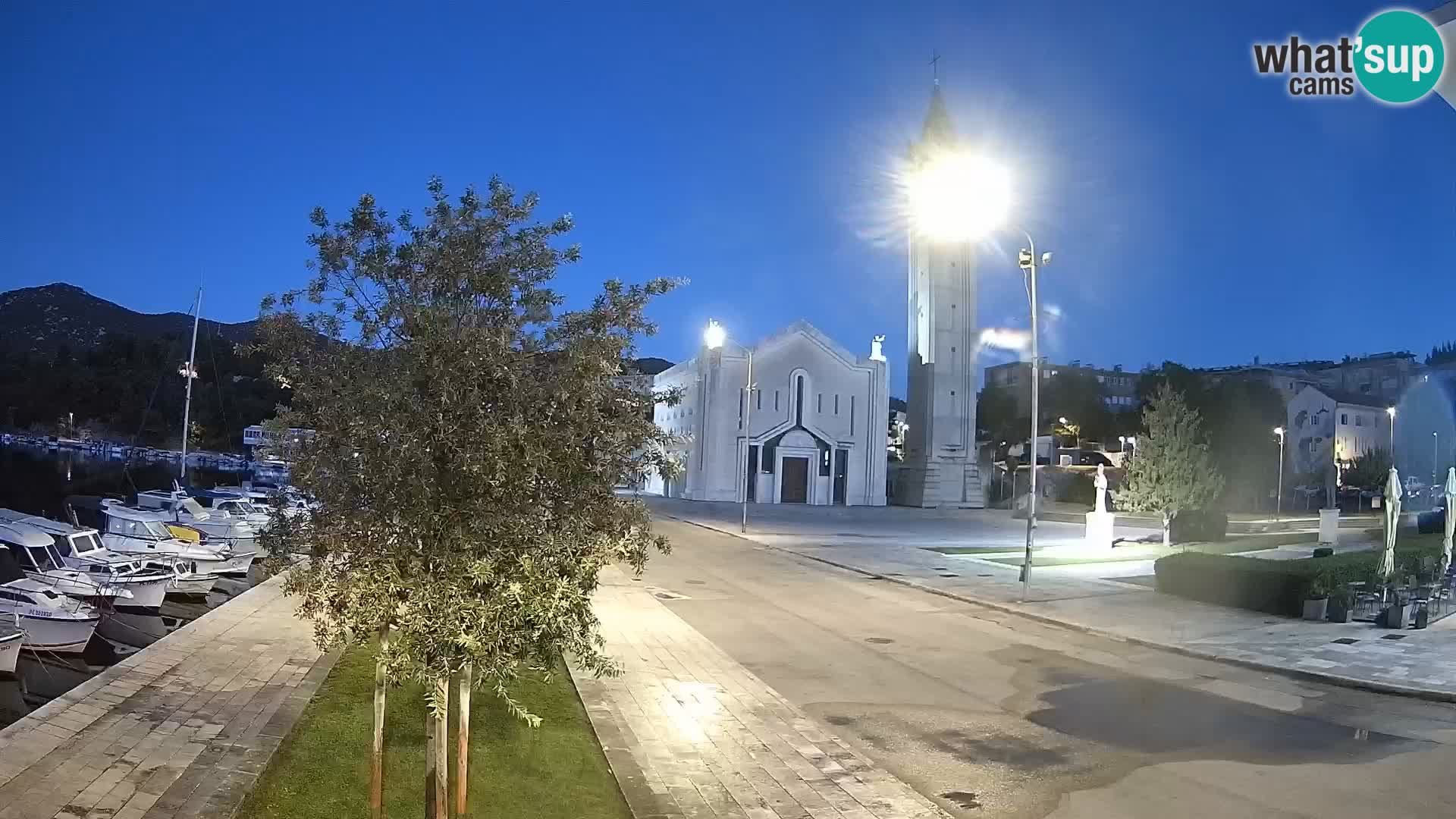 Livecam Ploce | Vues captivantes sur Riva et la cathédrale