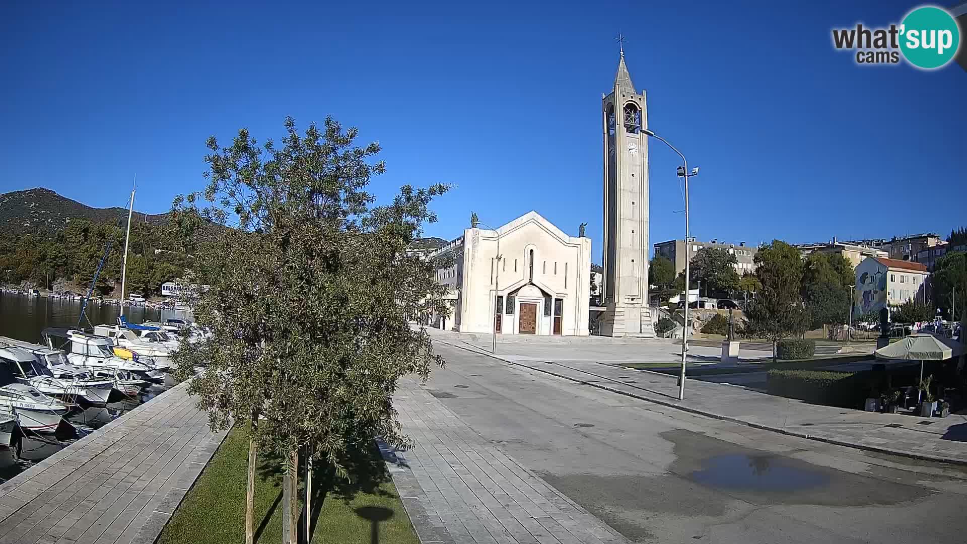 Spletna kamera Ploče | Osupljiv pogled na Rivo in katedralo