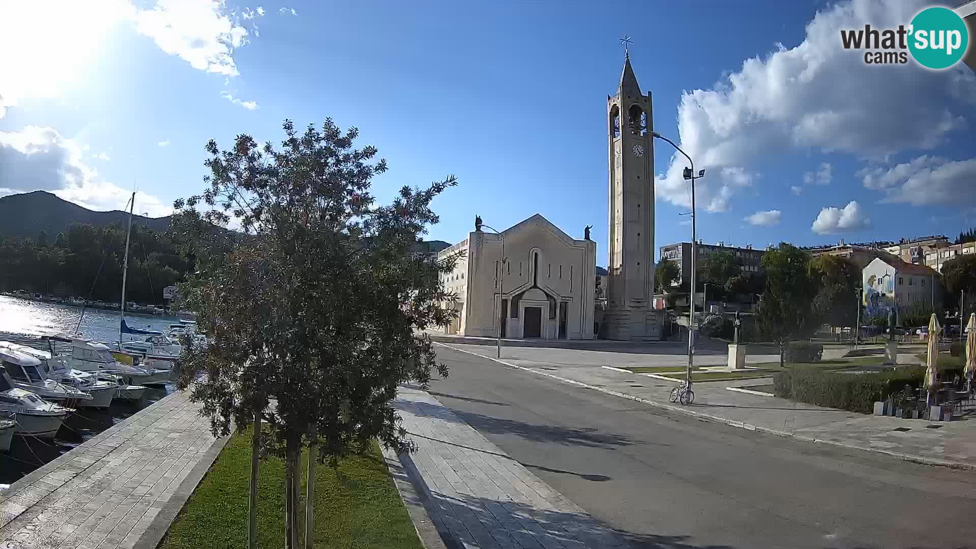 Spletna kamera Ploče | Osupljiv pogled na Rivo in katedralo