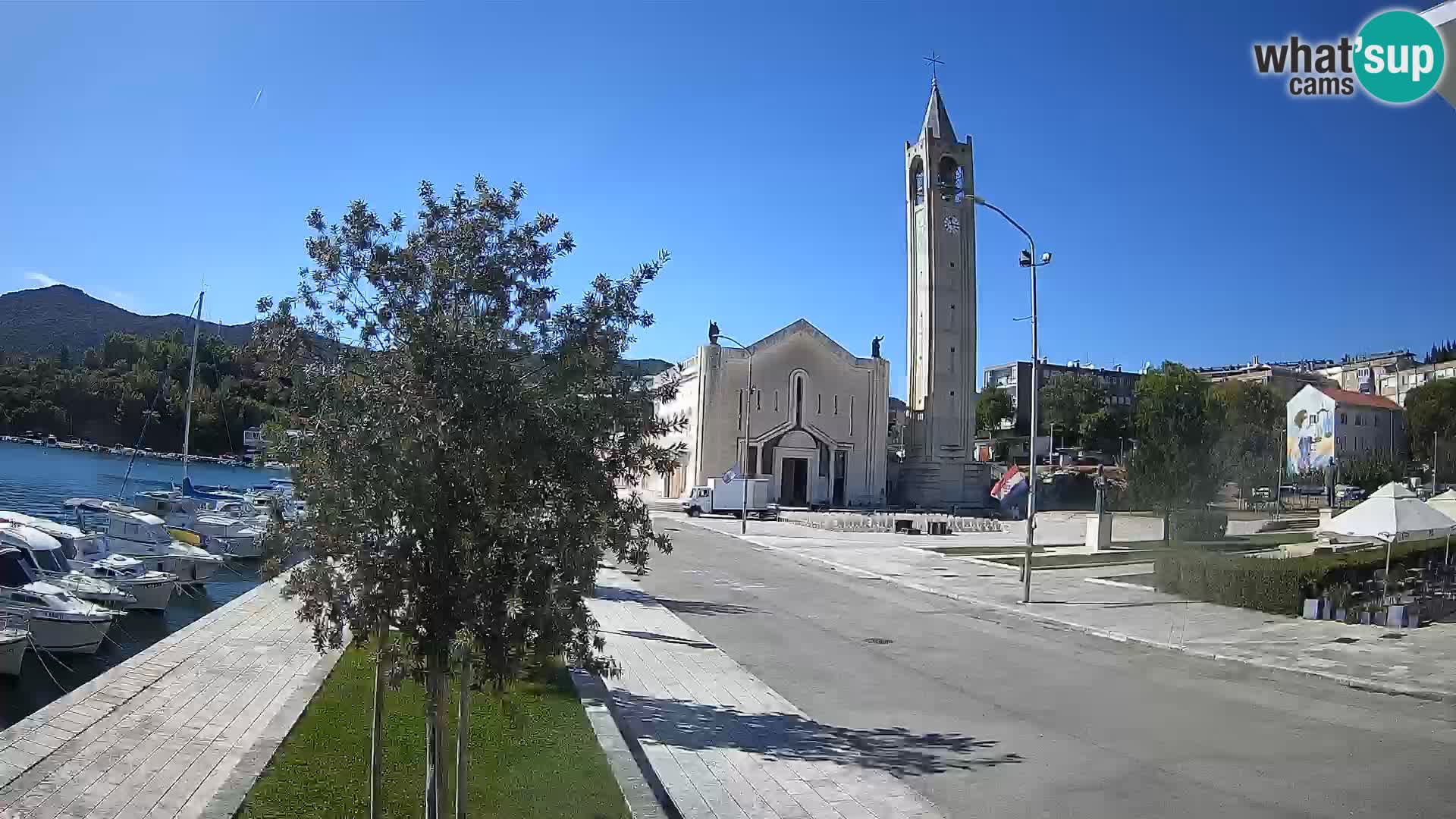 Webcam Ploče | Fesselnde Ausblicke auf Riva und die Kathedrale