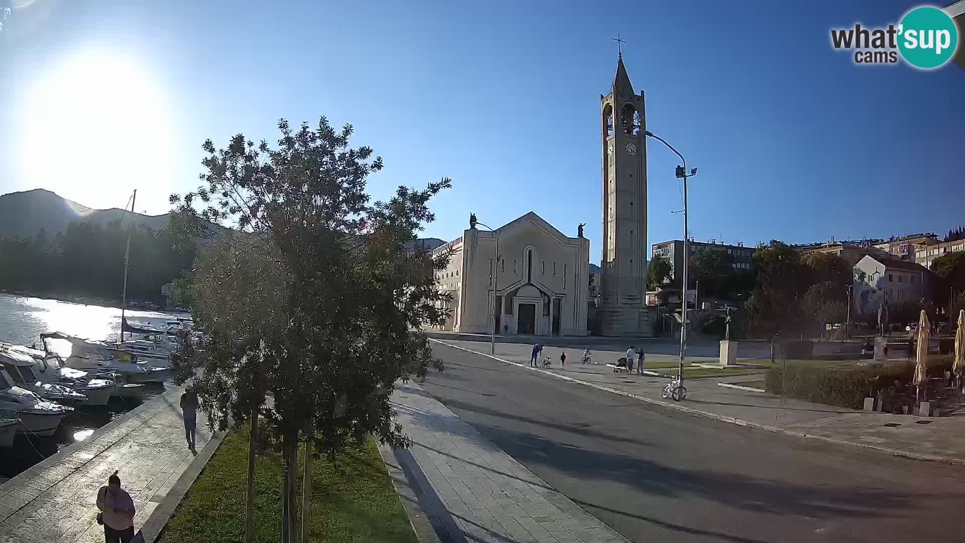Web kamera Ploče | Očaravajući pogled na Rivu i Katedralu