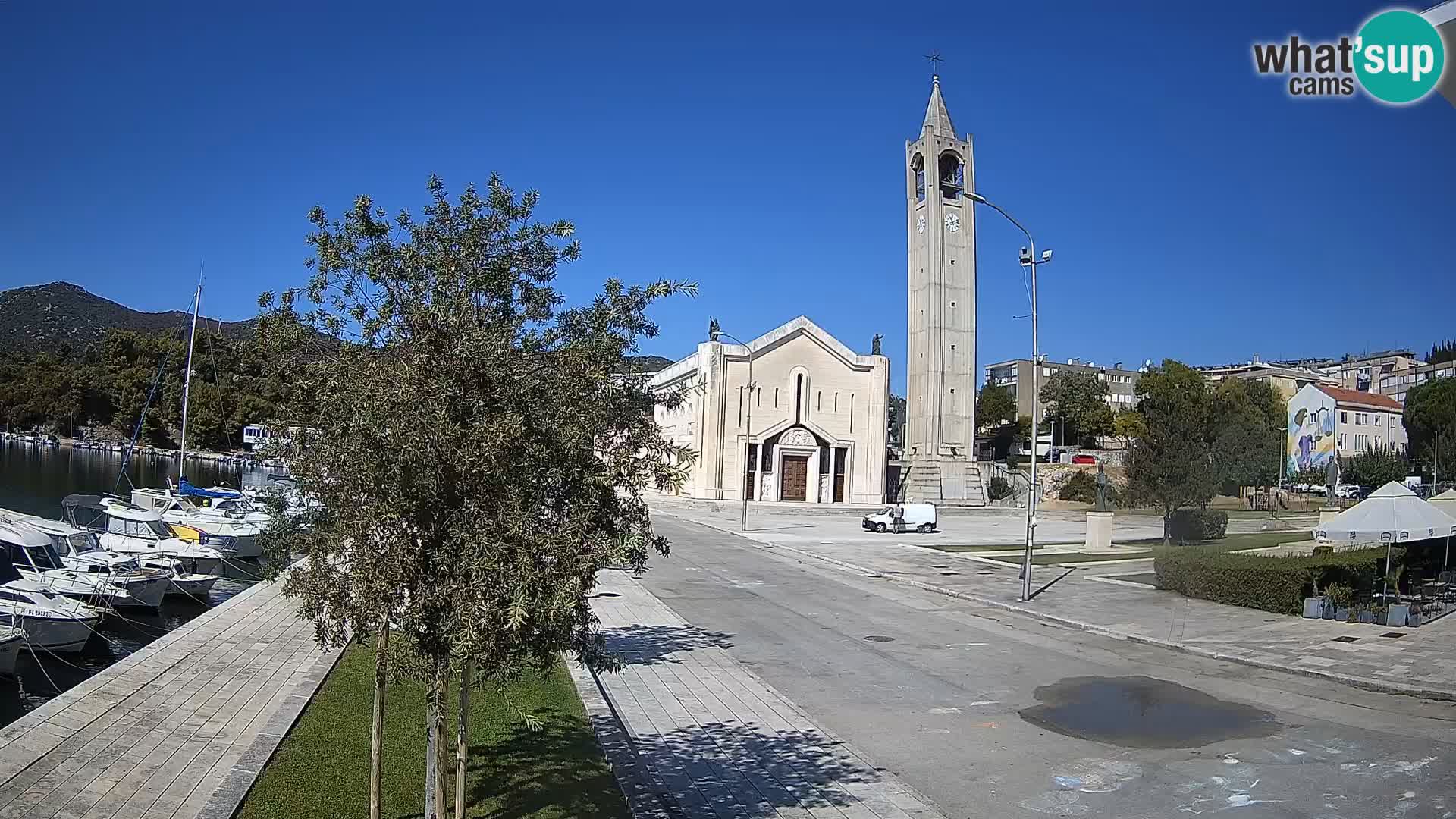 Livecam Ploce | Vues captivantes sur Riva et la cathédrale