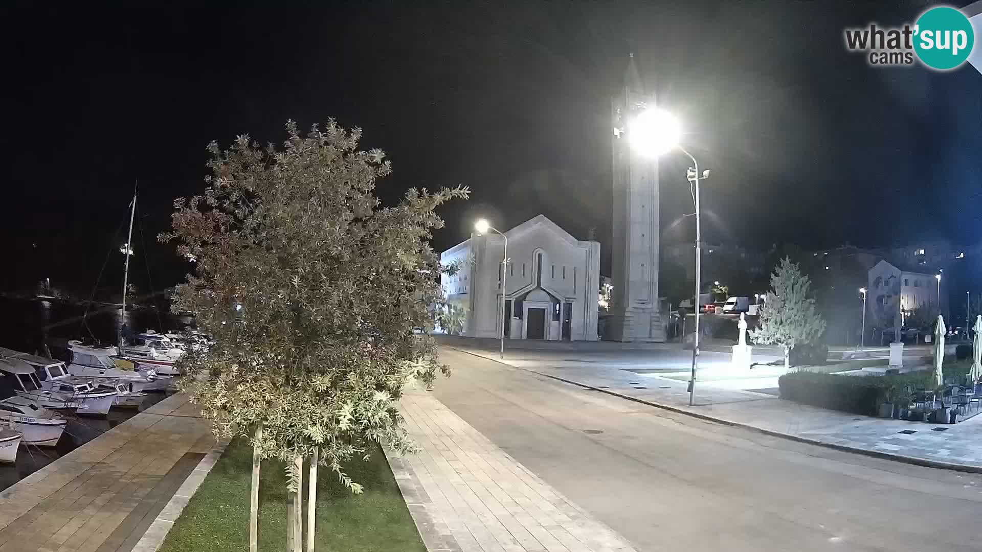 Spletna kamera Ploče | Osupljiv pogled na Rivo in katedralo