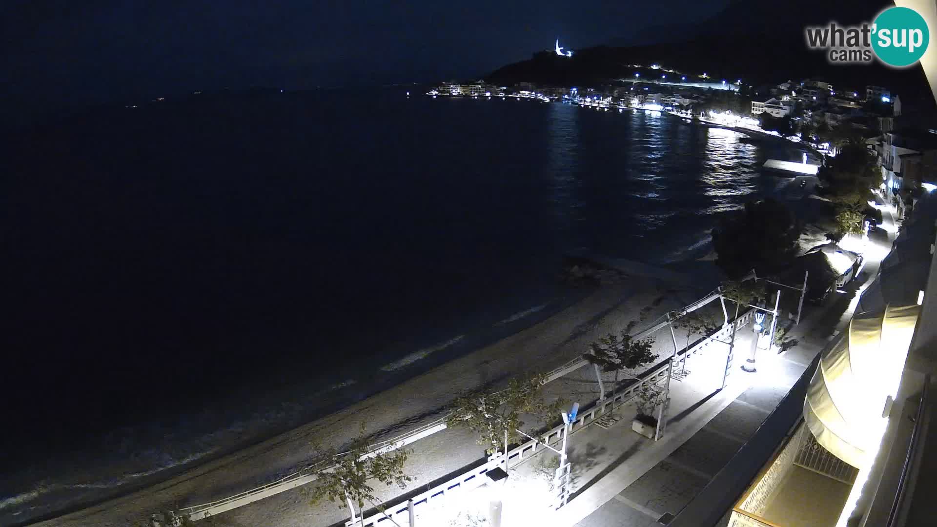 Panorama strand in Podgora