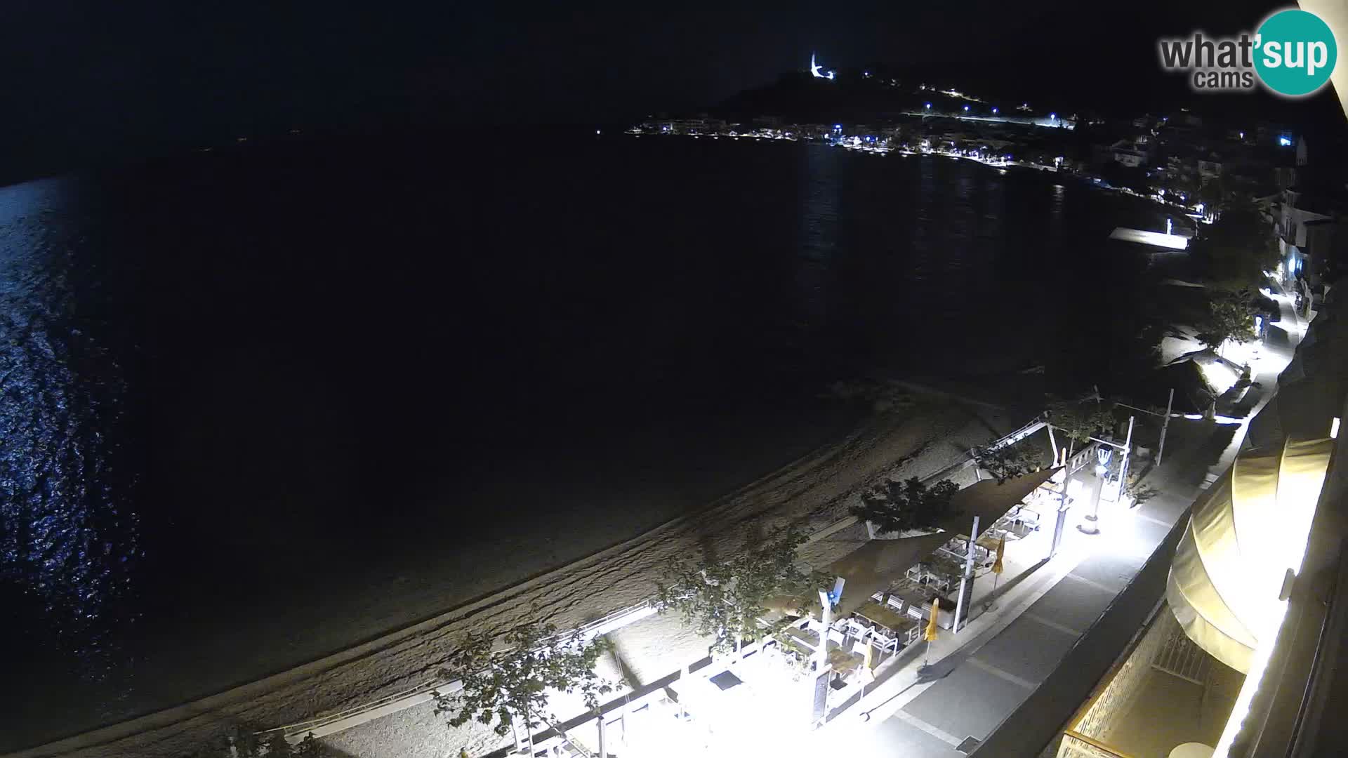 Pogled na plažu Podgori
