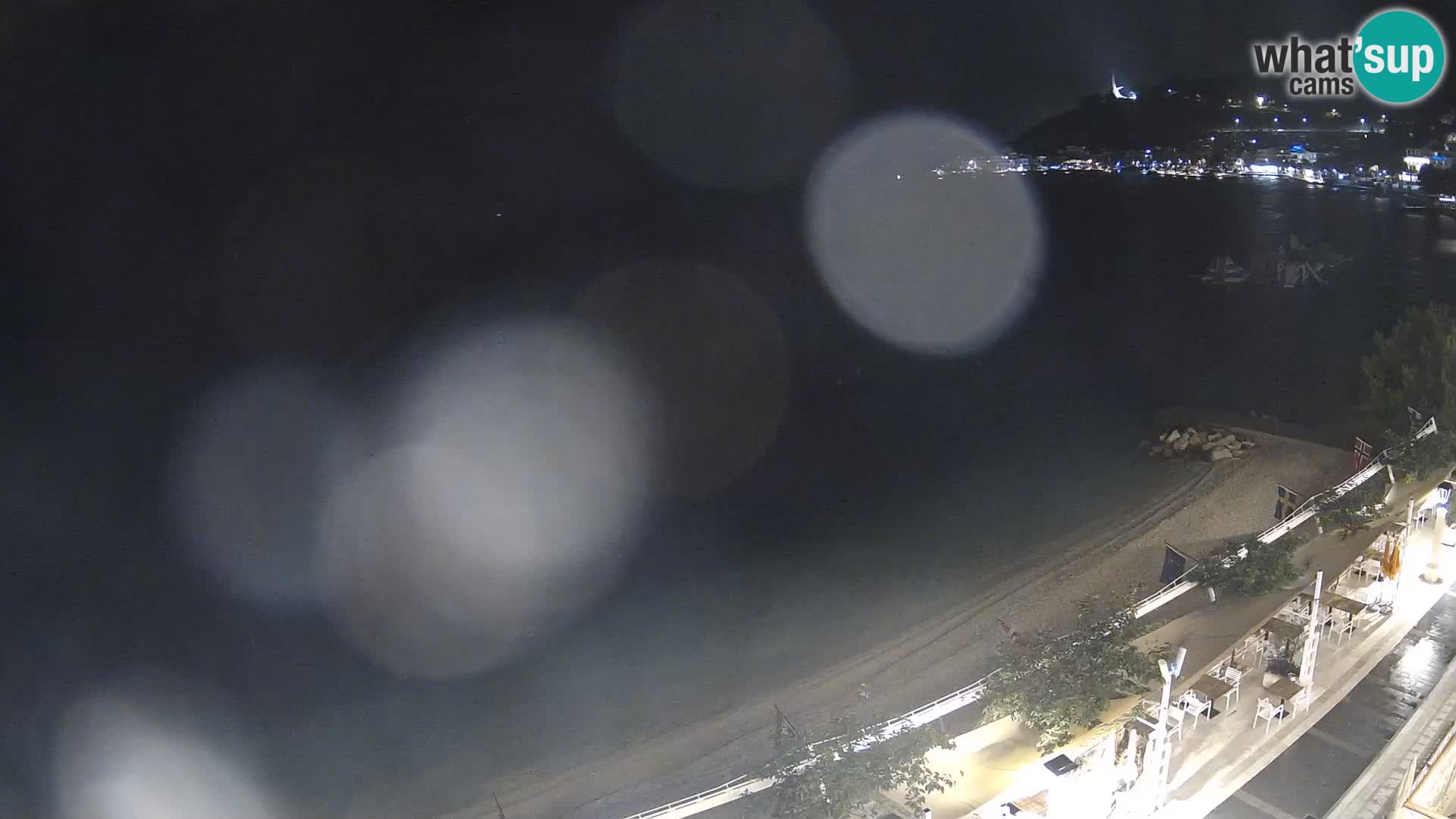 Razgled na plažo v Podgori