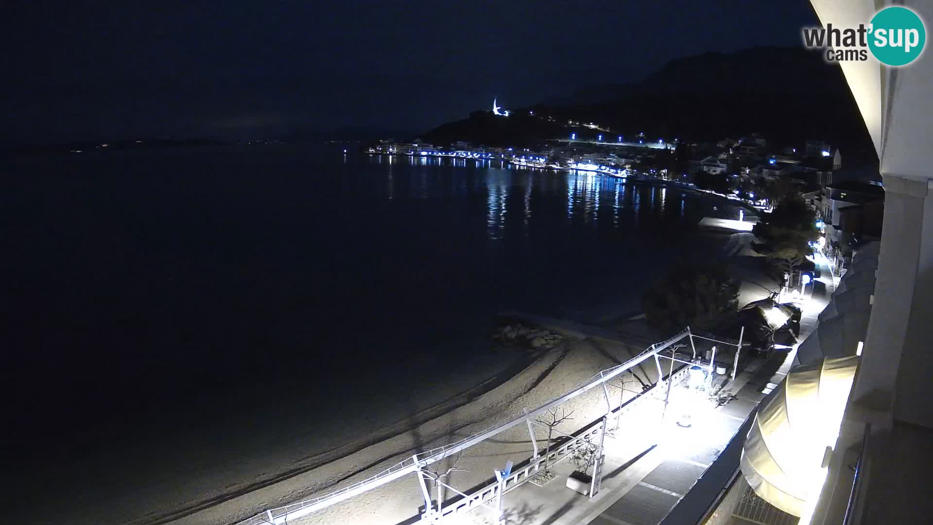 Razgled na plažo v Podgori