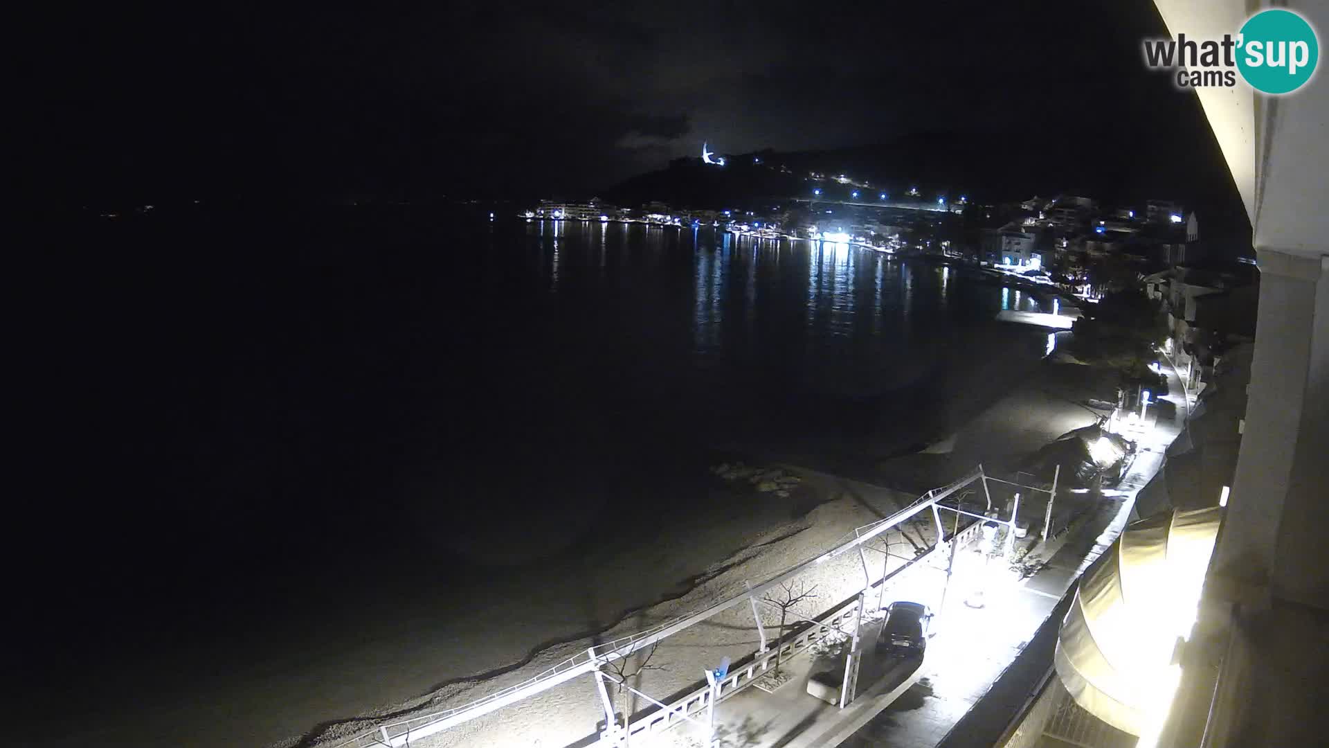 Pogled na plažu Podgori